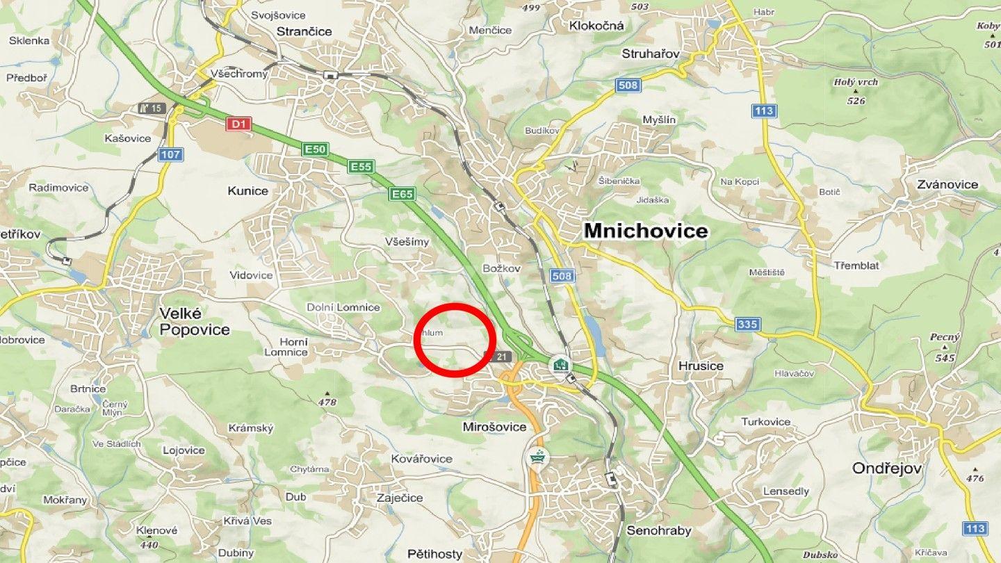 Prodej pozemku 5.881 m², Mirošovice, Středočeský kraj