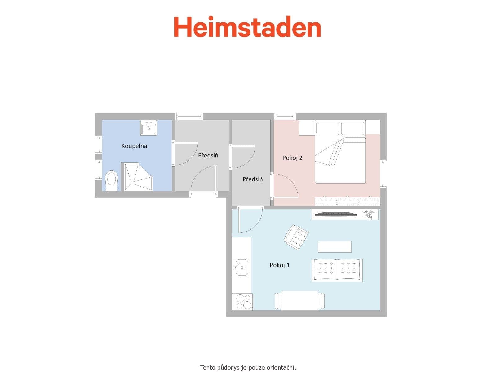 Pronájem bytu 2+kk 44 m², Vratimovská, Ostrava, Moravskoslezský kraj Pronájem bytu 2+kk 44 m², Vratimovská, Ostrava, Moravskoslezský kraj