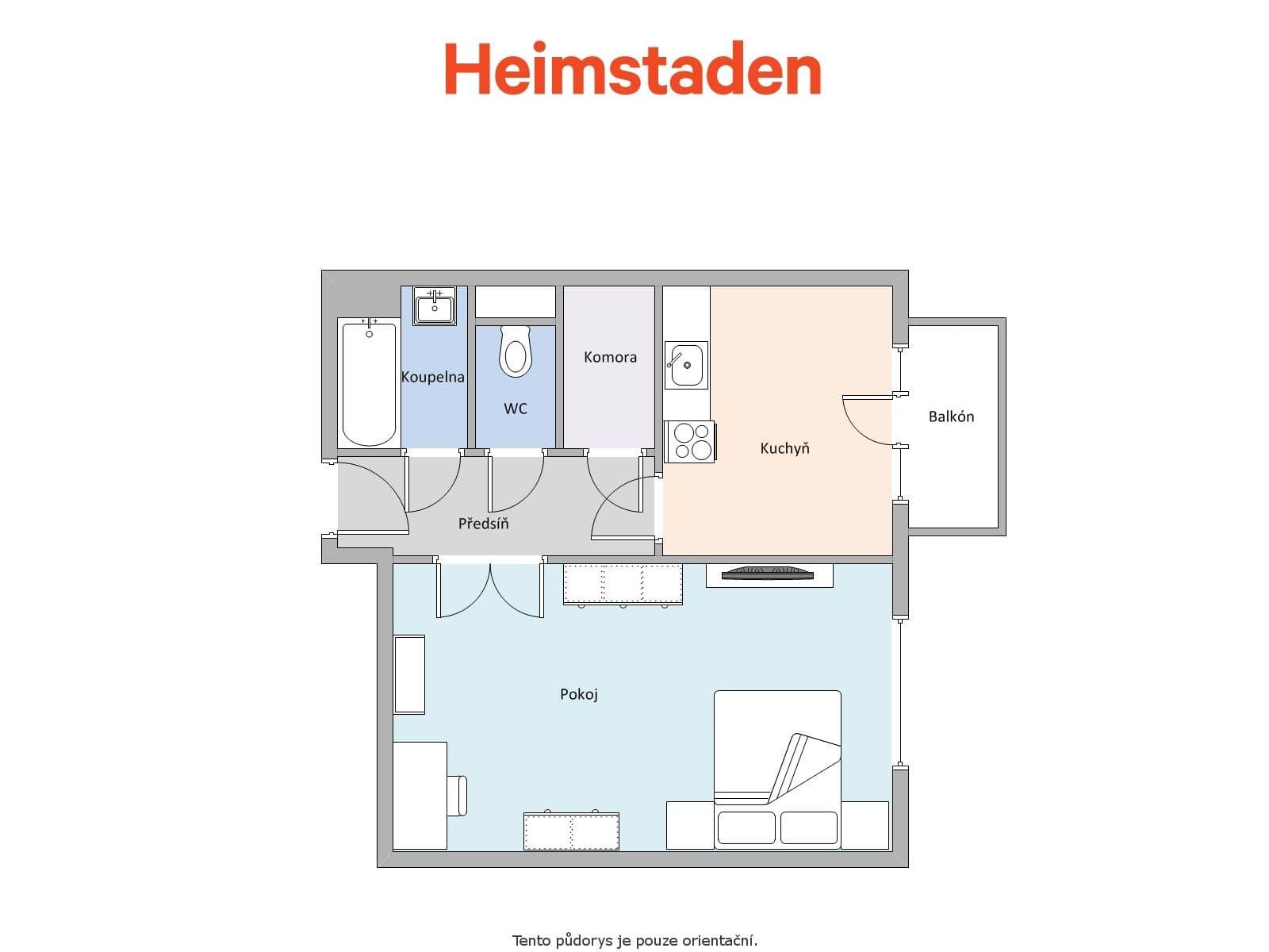 Pronájem bytu 1+1 38 m², Rossenbergových, Havířov, Moravskoslezský kraj Pronájem bytu 1+1 38 m², Rossenbergových, Havířov, Moravskoslezský kraj