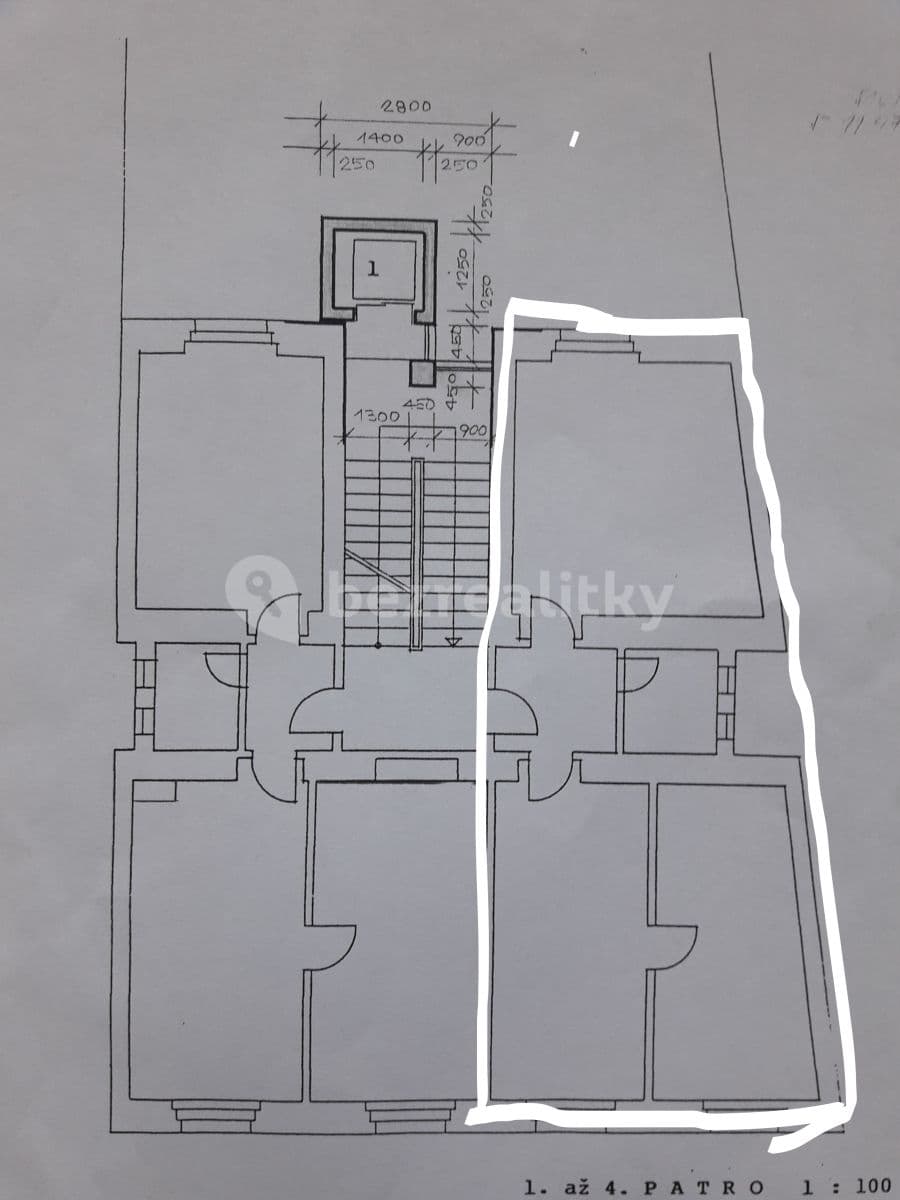 Pronájem bytu 2+1 57 m², Marie Cibulkové, Praha, Praha Pronájem bytu 2+1 57 m², Marie Cibulkové, Praha, Praha