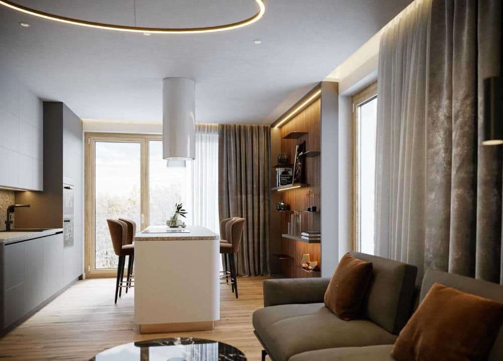 Pronájem bytu 2+kk 55 m², U Boroviček, Praha, Praha Pronájem bytu 2+kk 55 m², U Boroviček, Praha, Praha