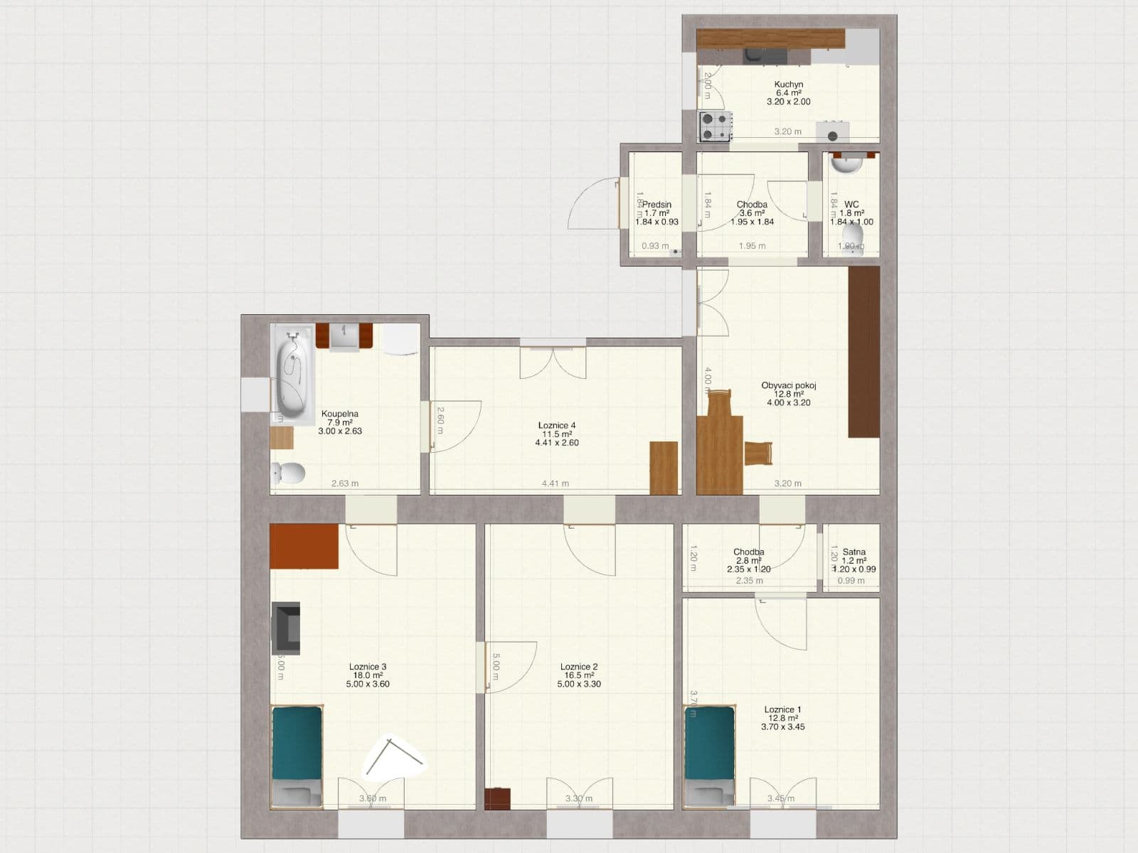 Pronájem domu 92 m², pozemek 243 m², Ďáblická, Praha, Praha Pronájem domu 92 m², pozemek 243 m², Ďáblická, Praha, Praha
