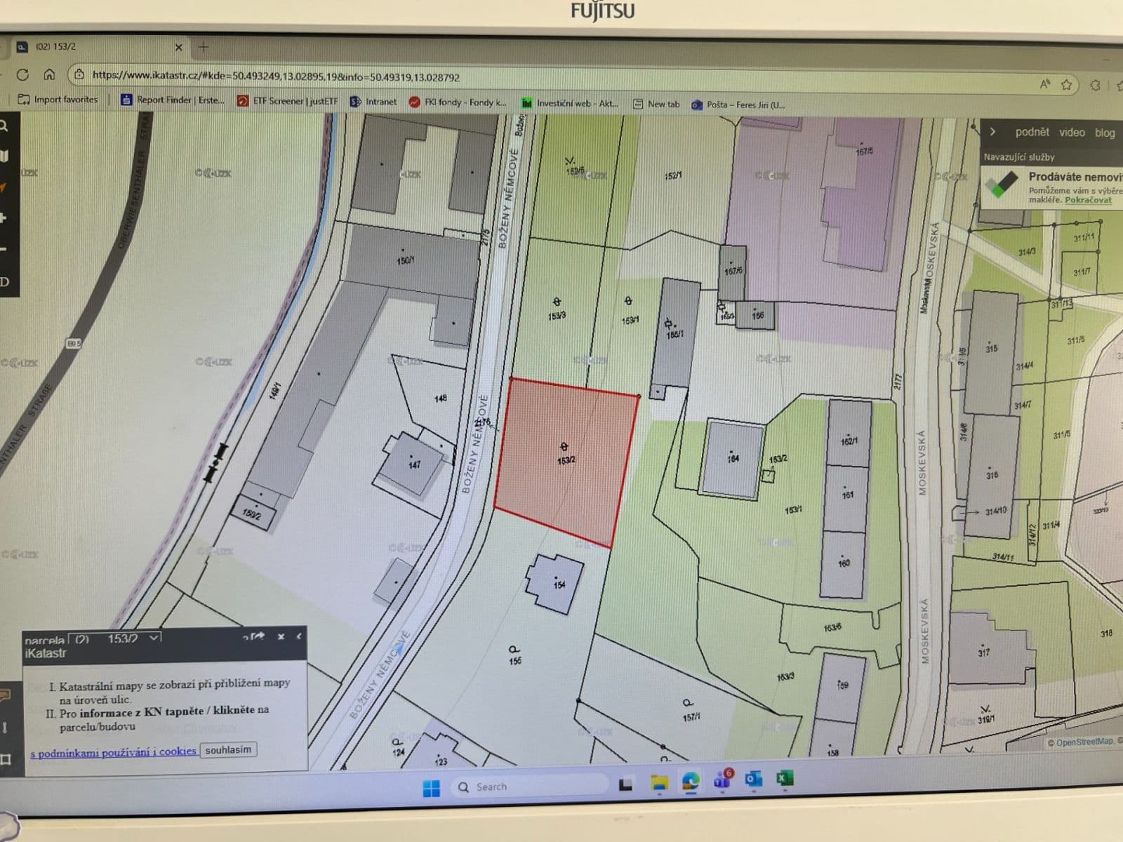 Prodej pozemku 1.243 m², Boženy Němcové, Vejprty, Ústecký kraj Prodej pozemku 1.243 m², Boženy Němcové, Vejprty, Ústecký kraj