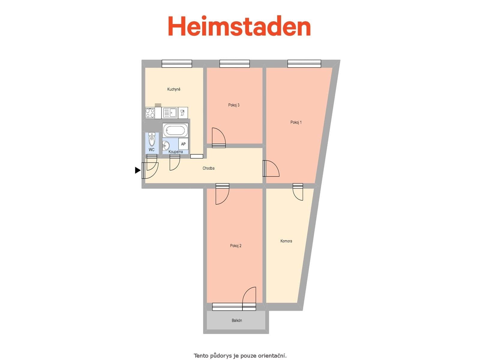 Pronájem bytu 3+1 75 m², Viaduktová, Český Těšín, Moravskoslezský kraj Pronájem bytu 3+1 75 m², Viaduktová, Český Těšín, Moravskoslezský kraj