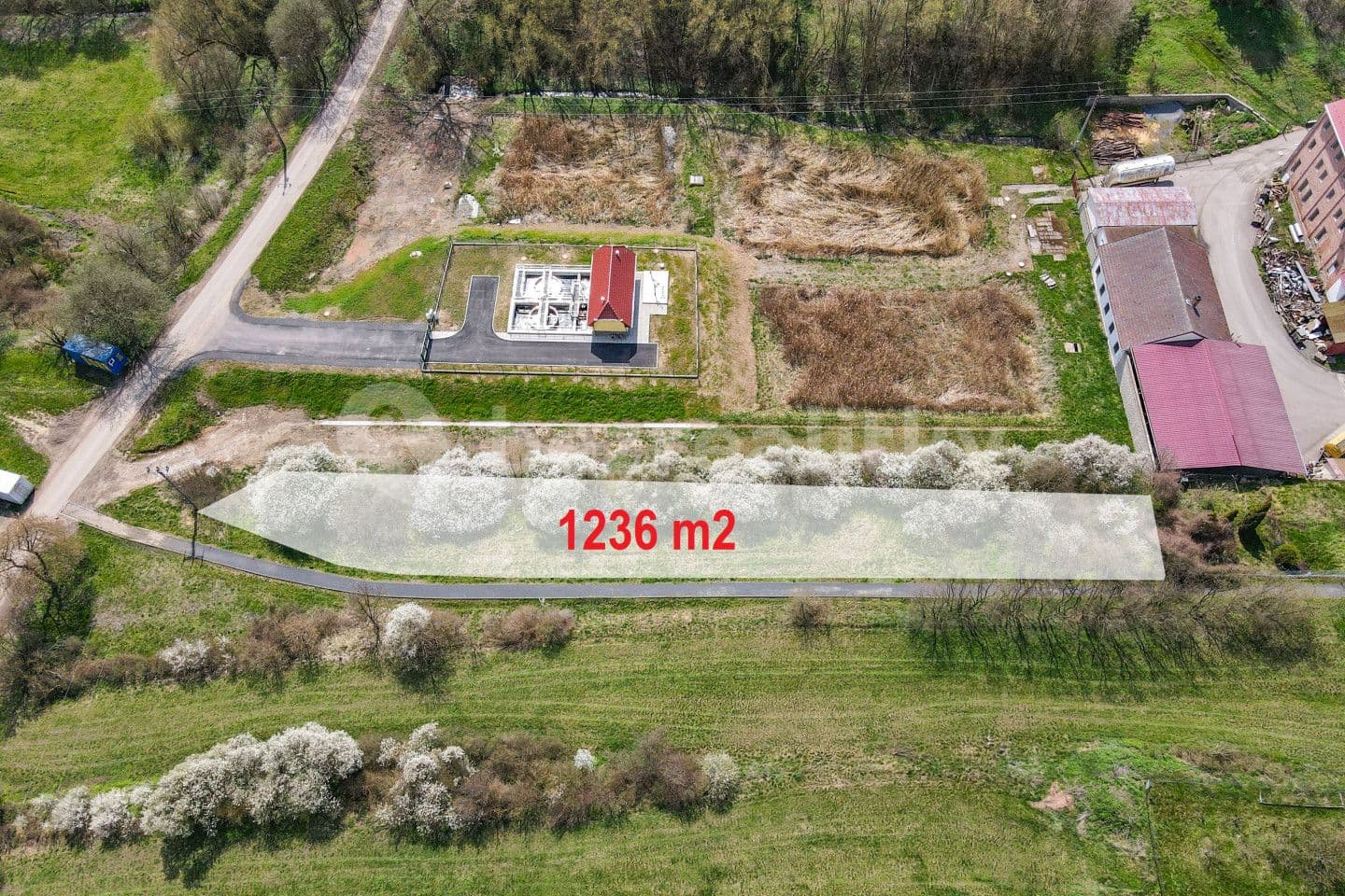 Prodej pozemku 1.236 m², Čistá, Středočeský kraj