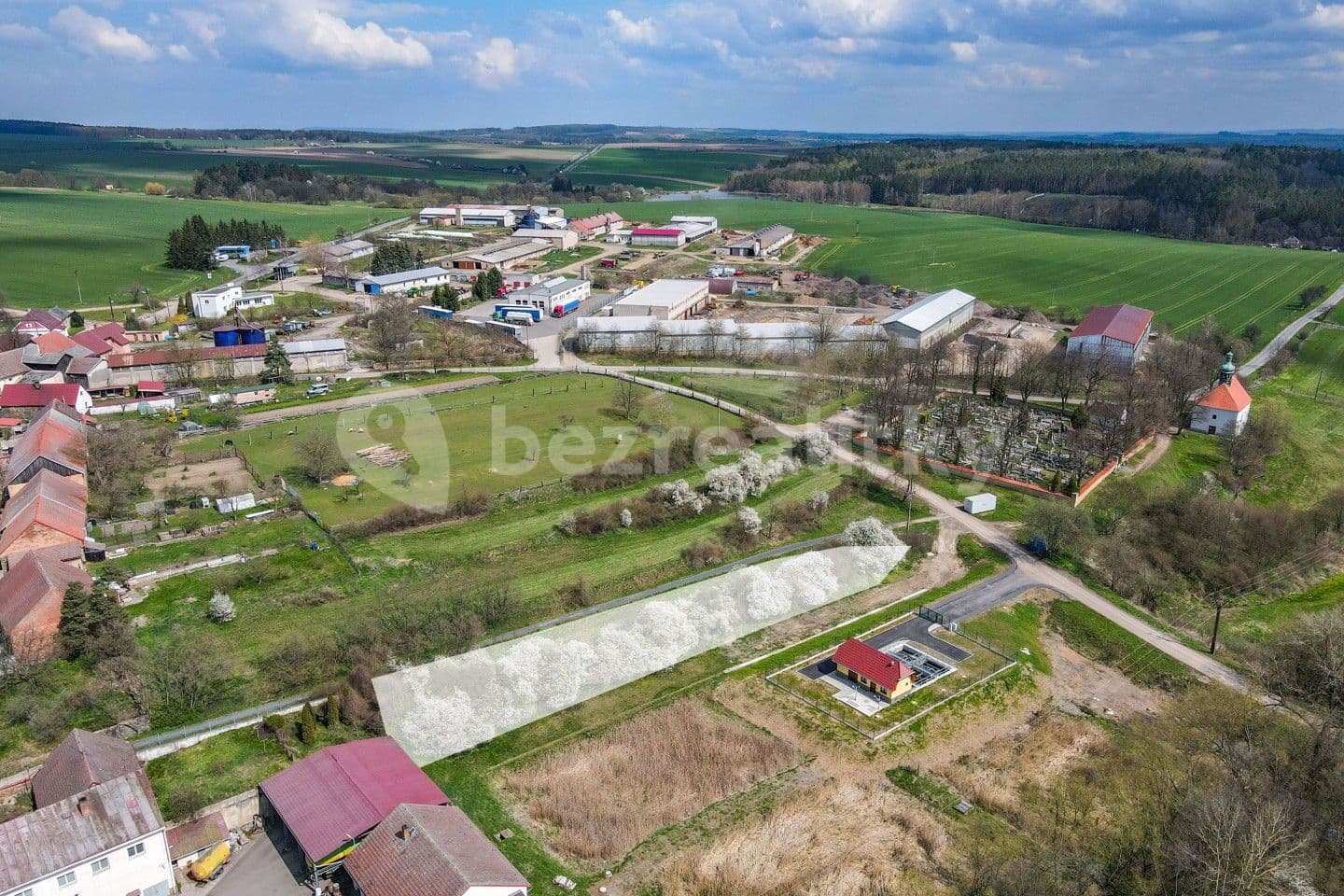 Prodej pozemku 1.236 m², Čistá, Středočeský kraj