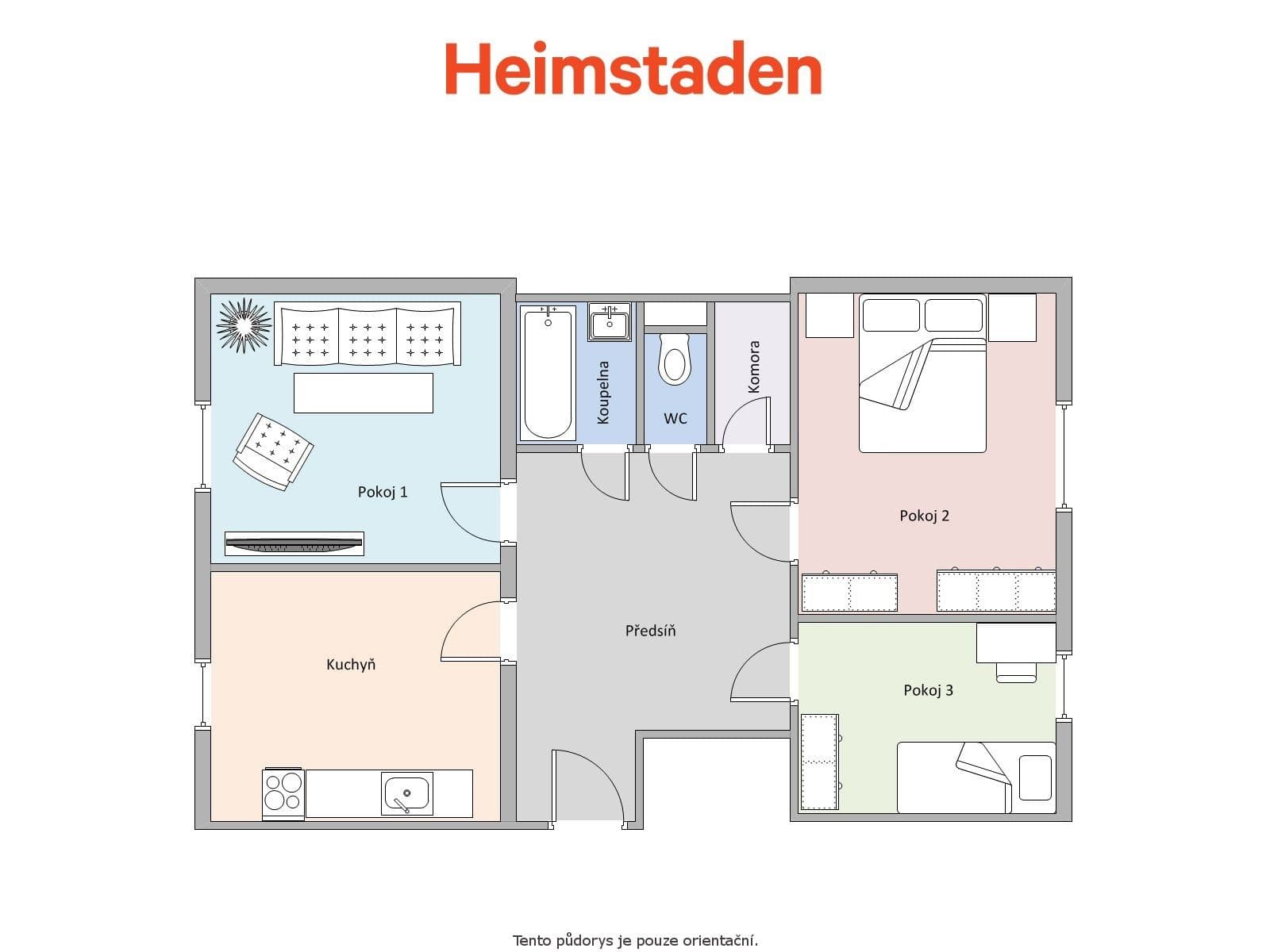 Pronájem bytu 3+1 71 m², Hlavní třída, Havířov, Moravskoslezský kraj Pronájem bytu 3+1 71 m², Hlavní třída, Havířov, Moravskoslezský kraj