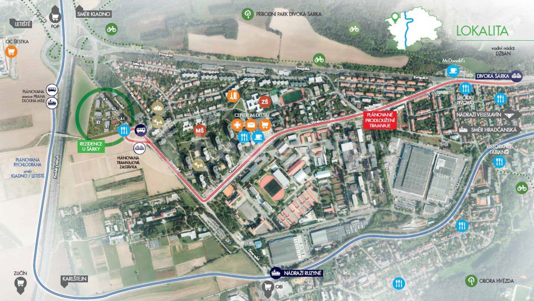 Pronájem bytu 4+kk 100 m², Drnovská, Praha, Praha Pronájem bytu 4+kk 100 m², Drnovská, Praha, Praha