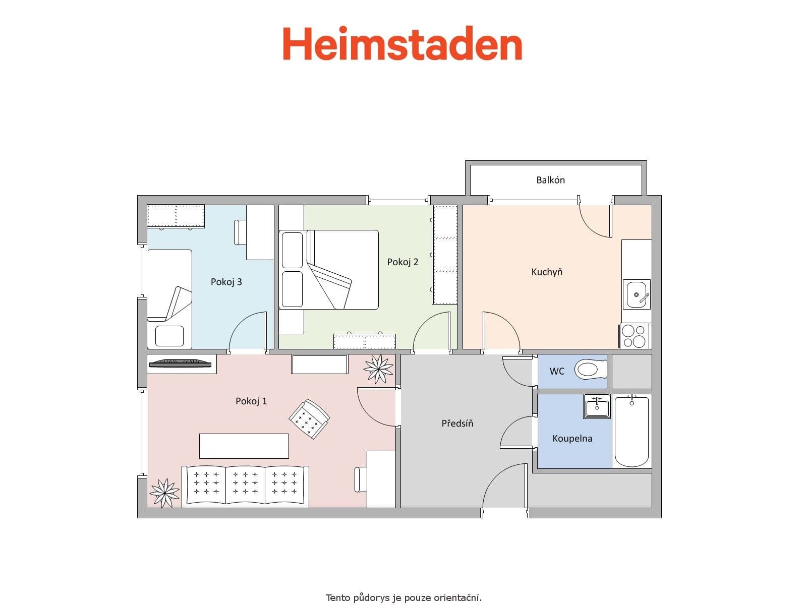 Pronájem bytu 3+1 66 m², Čsl. armády, Karviná, Moravskoslezský kraj Pronájem bytu 3+1 66 m², Čsl. armády, Karviná, Moravskoslezský kraj