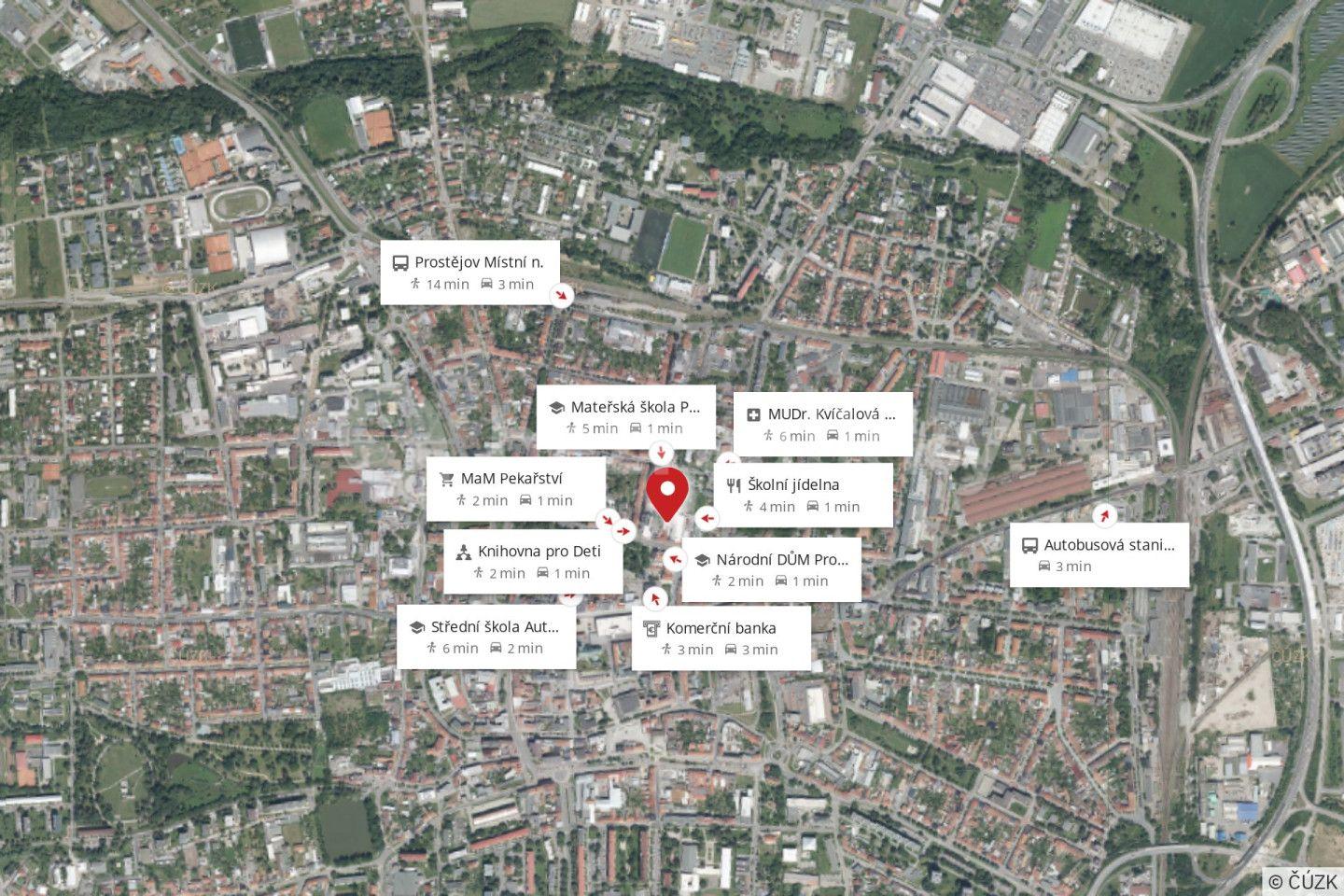 Prodej bytu 3+kk 69 m², Partyzánská, Prostějov, Olomoucký kraj