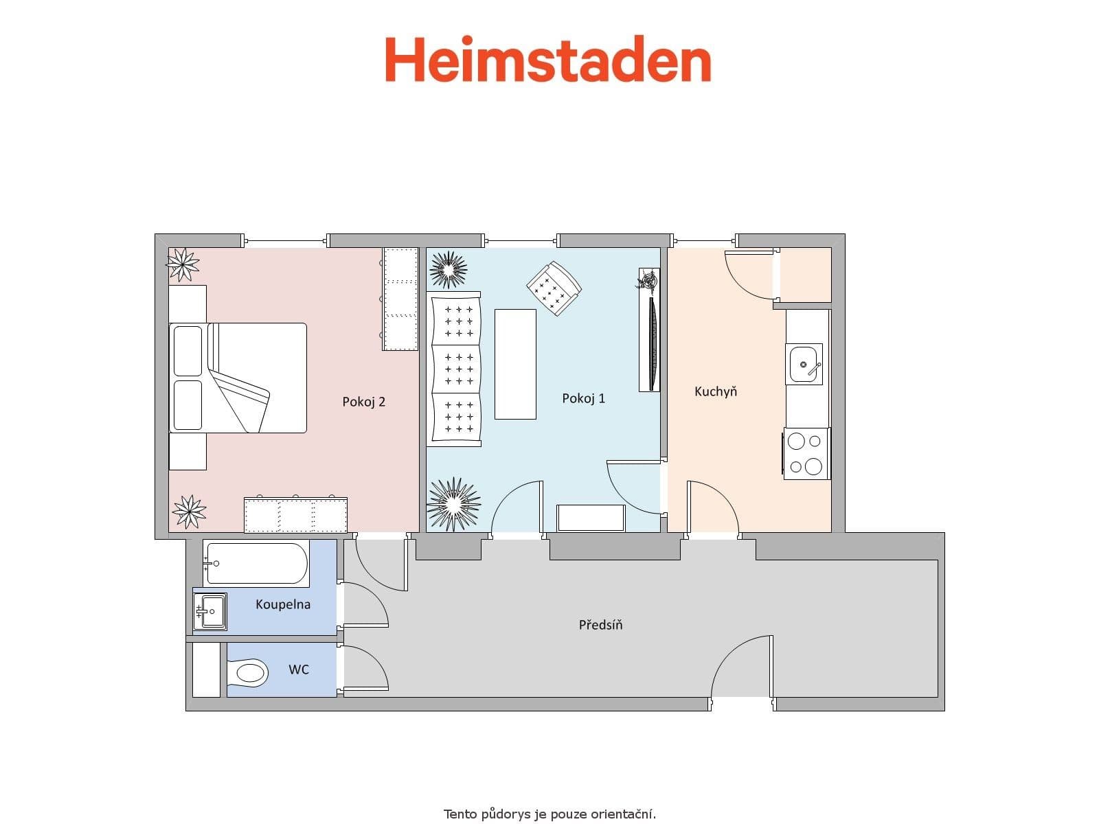 Pronájem bytu 2+1 59 m², Československé armády, Havířov, Moravskoslezský kraj Pronájem bytu 2+1 59 m², Československé armády, Havířov, Moravskoslezský kraj