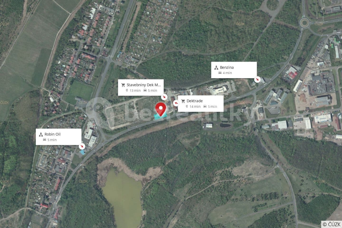 Prodej pozemku 2.824 m², Čepirožská, Most, Ústecký kraj