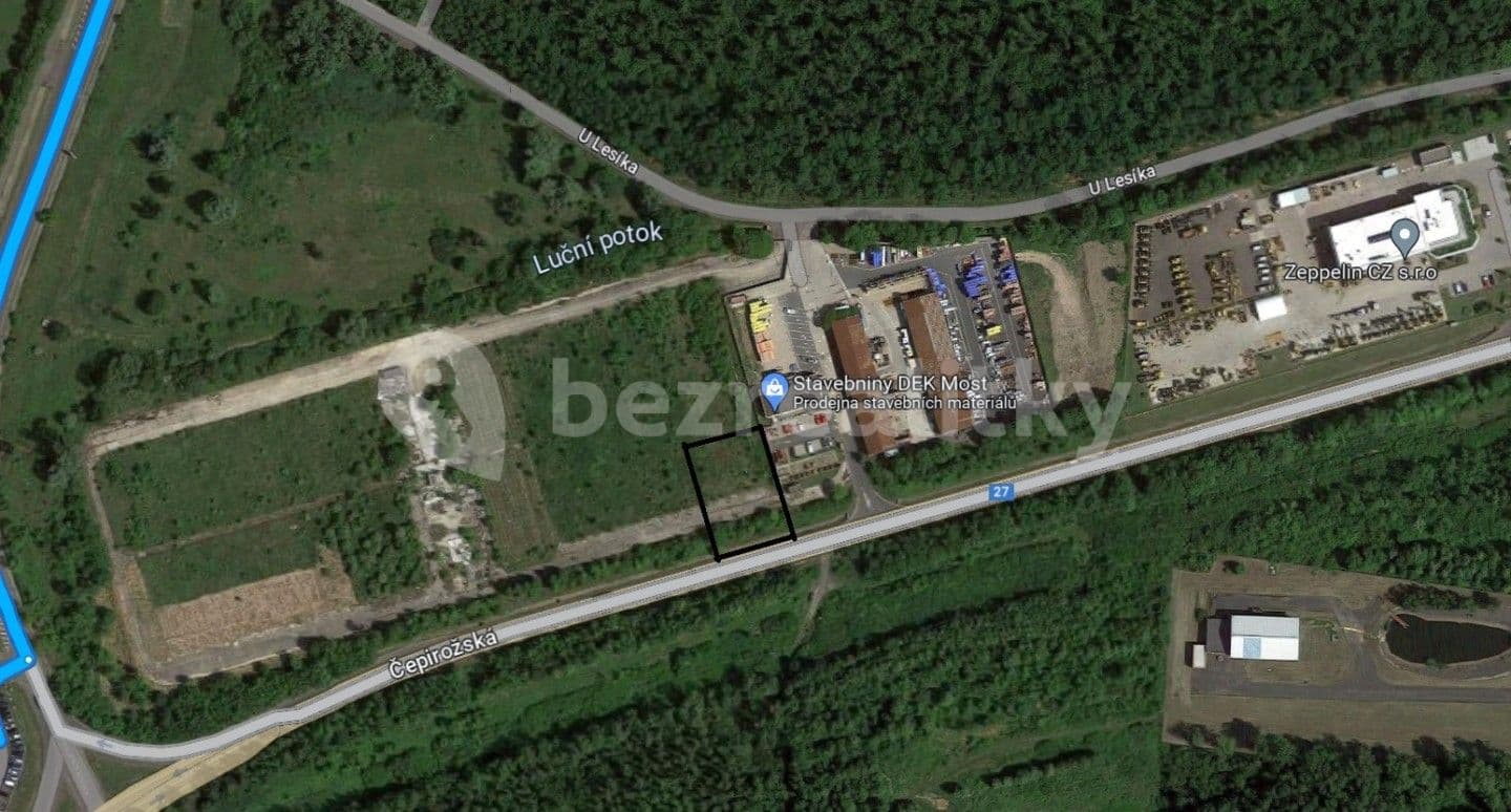 Prodej pozemku 2.824 m², Čepirožská, Most, Ústecký kraj