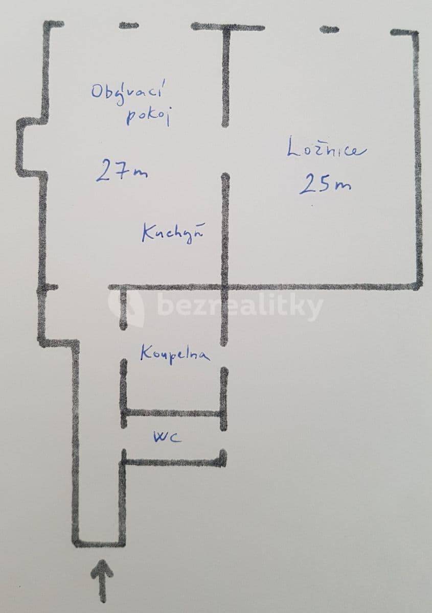 Pronájem bytu 2+kk 65 m², Vítkova, Praha, Praha Pronájem bytu 2+kk 65 m², Vítkova, Praha, Praha