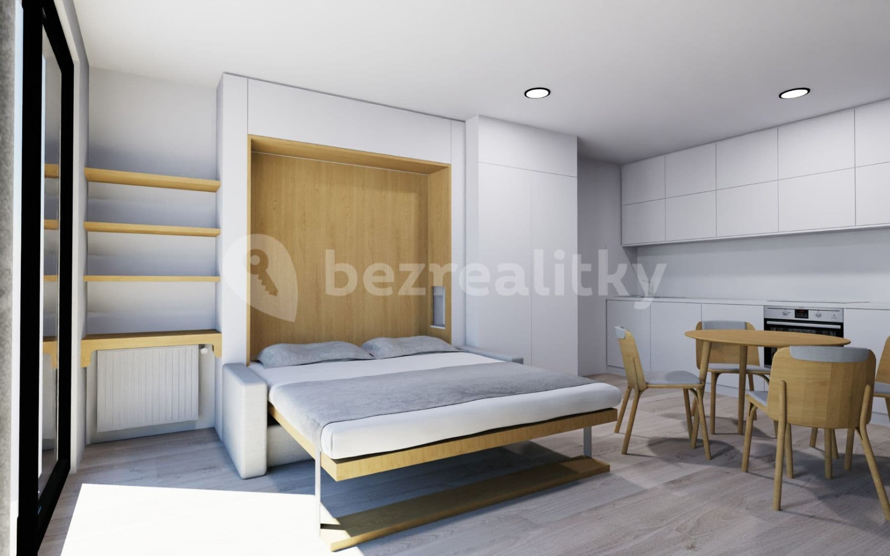 Pronájem bytu 1+kk 39 m², U Mlýnského kanálu, Praha, Praha Pronájem bytu 1+kk 39 m², U Mlýnského kanálu, Praha, Praha