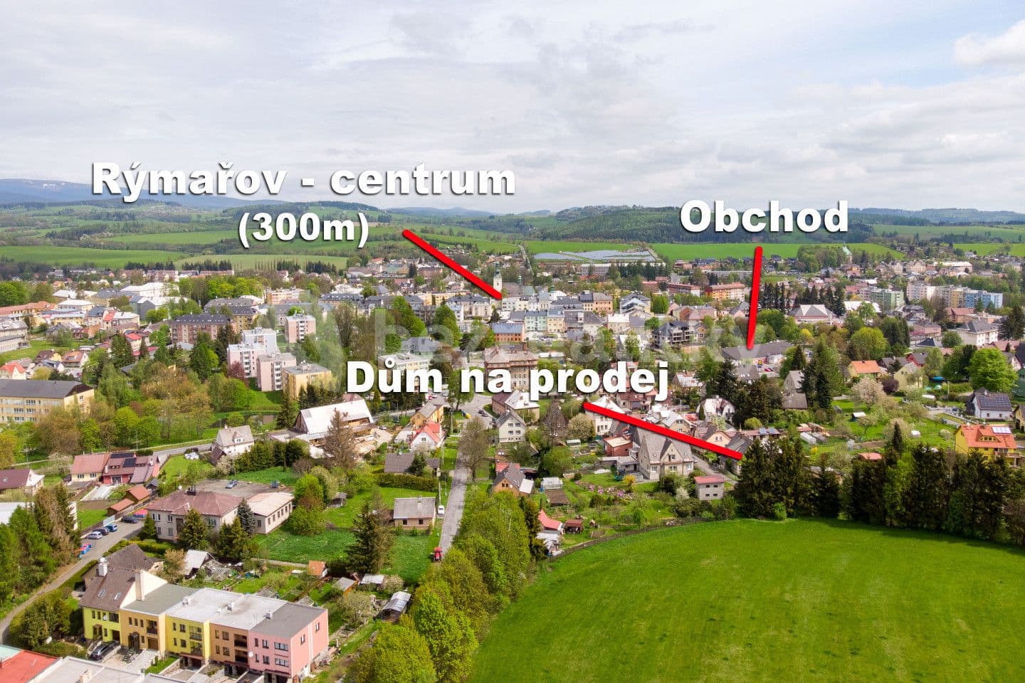 Prodej domu 166 m², pozemek 870 m², Komenského, Rýmařov, Moravskoslezský kraj