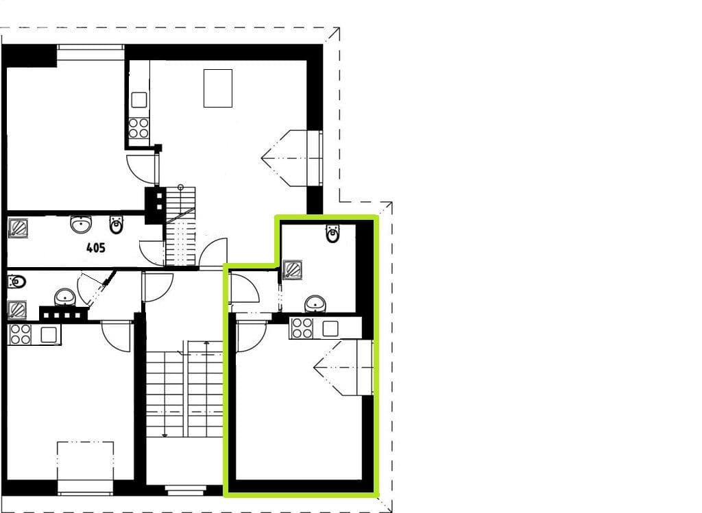 Pronájem bytu Garsoniéra 23 m², Přemyšlenská, Praha, Praha Pronájem bytu Garsoniéra 23 m², Přemyšlenská, Praha, Praha
