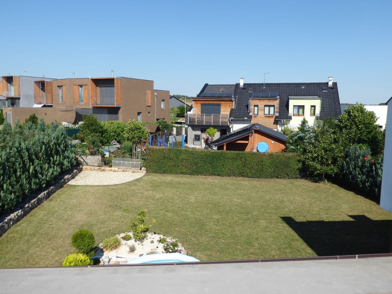 Pronájem domu 121 m², pozemek 587 m², V Hlinkách, Vysoký Újezd, Středočeský kraj Pronájem domu 121 m², pozemek 587 m², V Hlinkách, Vysoký Újezd, Středočeský kraj