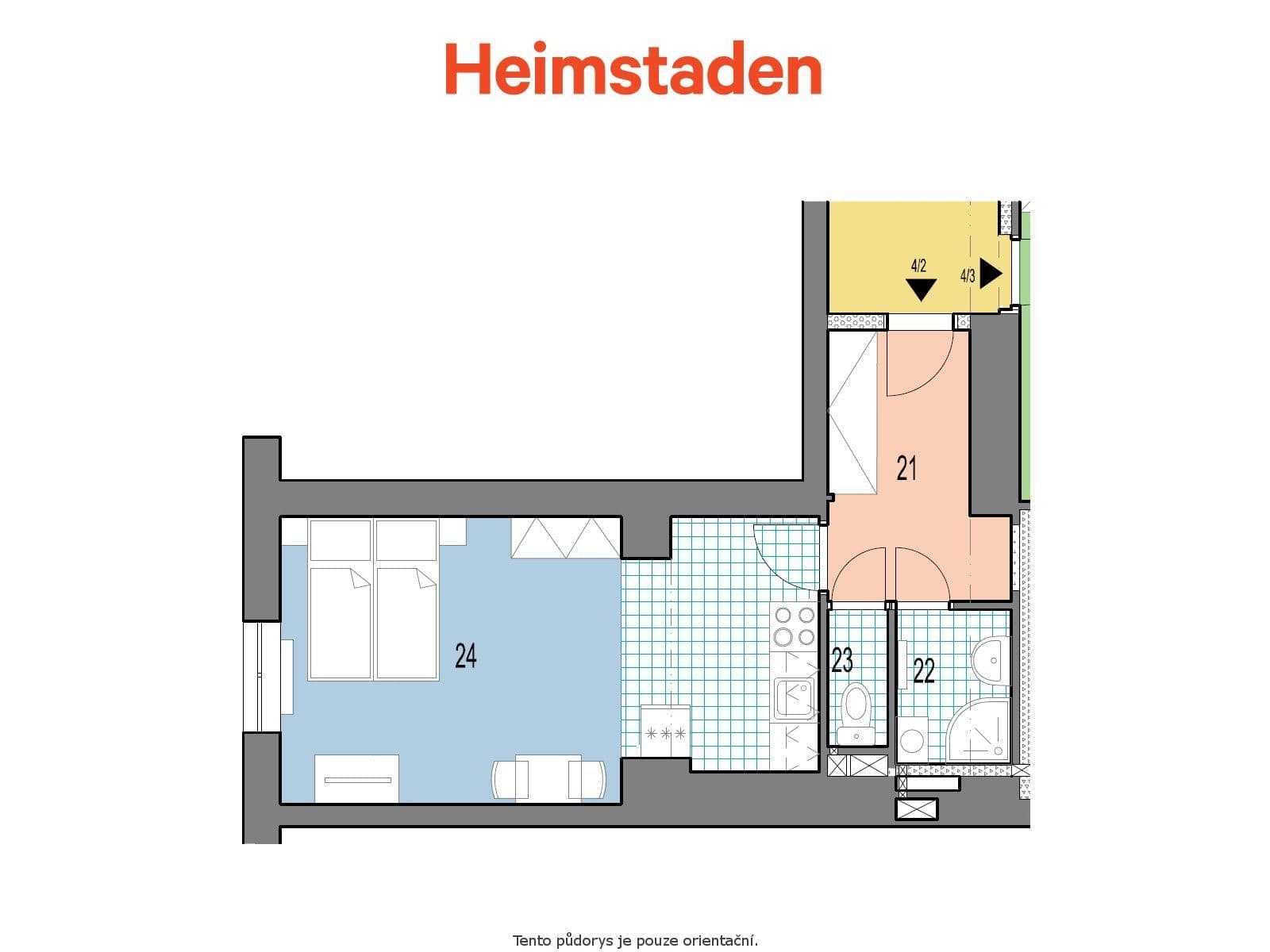 Pronájem bytu 1+kk 27 m², U Stromovky, Havířov, Moravskoslezský kraj Pronájem bytu 1+kk 27 m², U Stromovky, Havířov, Moravskoslezský kraj