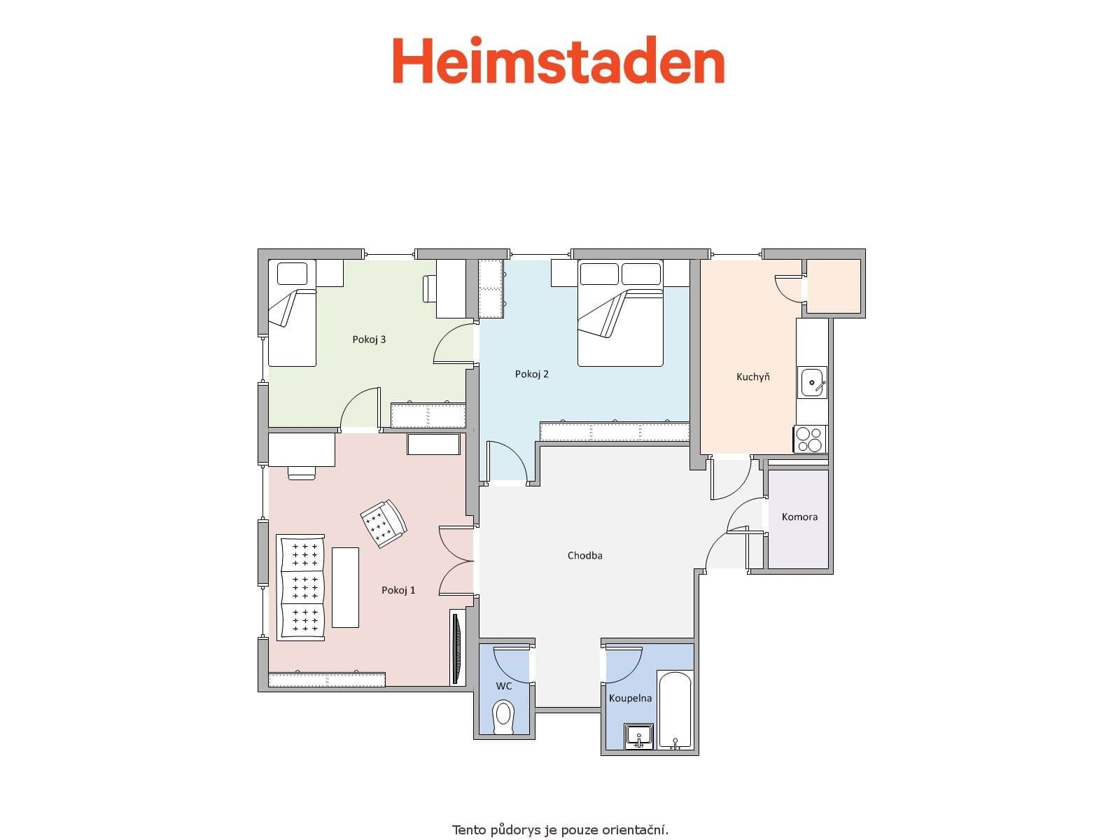 Pronájem bytu 3+1 81 m², U Stromovky, Havířov, Moravskoslezský kraj Pronájem bytu 3+1 81 m², U Stromovky, Havířov, Moravskoslezský kraj