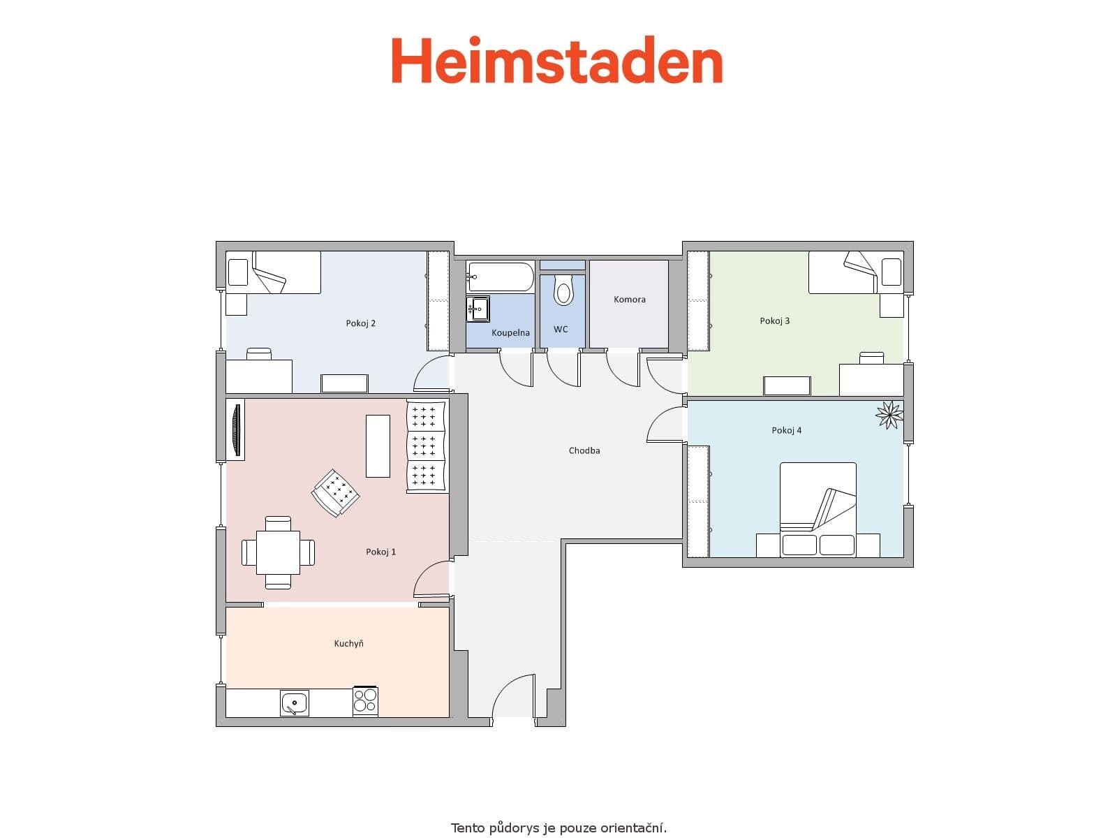 Pronájem bytu 2+kk 47 m², U Stromovky, Havířov, Moravskoslezský kraj Pronájem bytu 2+kk 47 m², U Stromovky, Havířov, Moravskoslezský kraj
