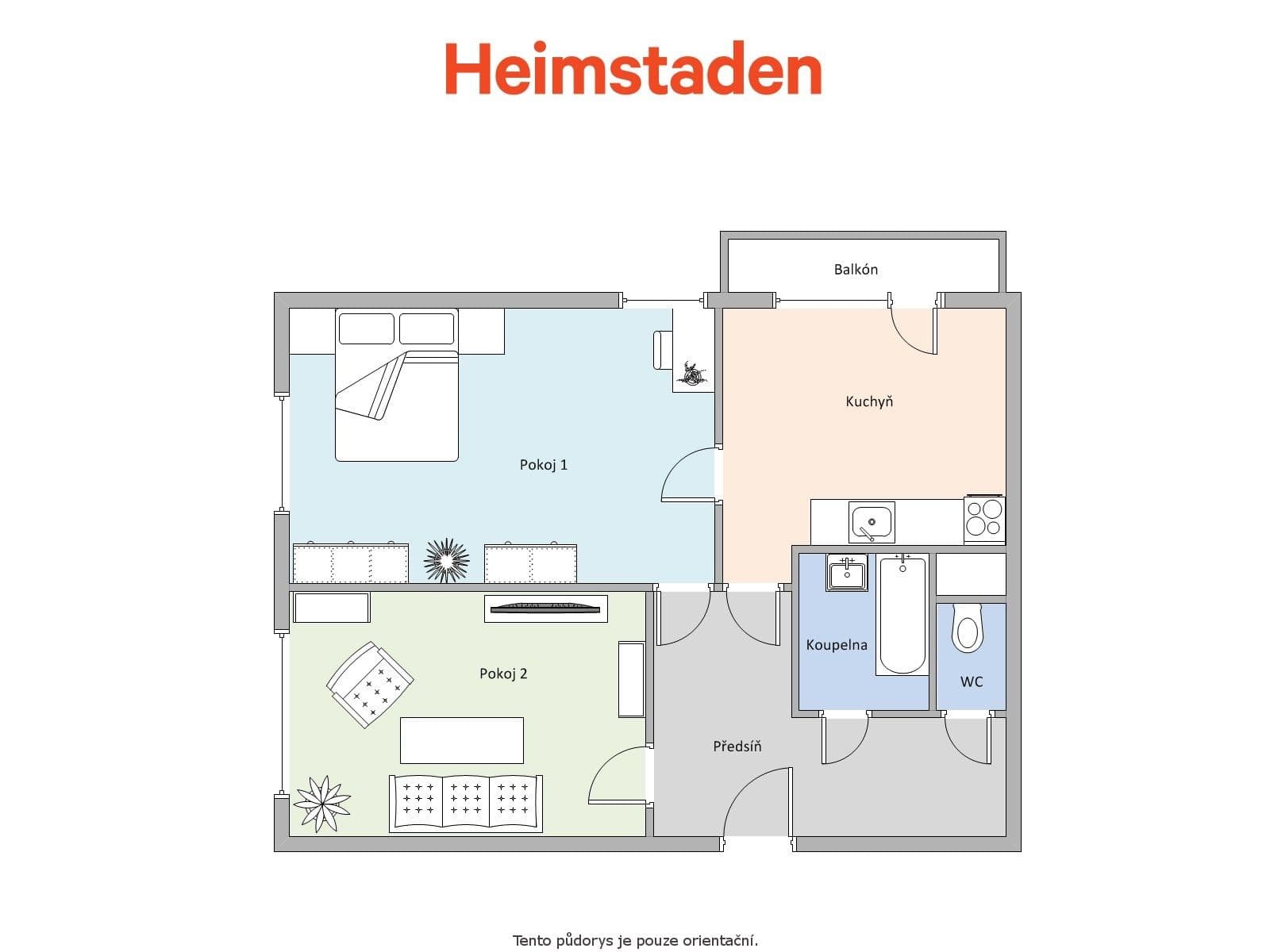 Pronájem bytu 2+1 59 m², Marie Majerové, Frýdek-Místek, Moravskoslezský kraj Pronájem bytu 2+1 59 m², Marie Majerové, Frýdek-Místek, Moravskoslezský kraj