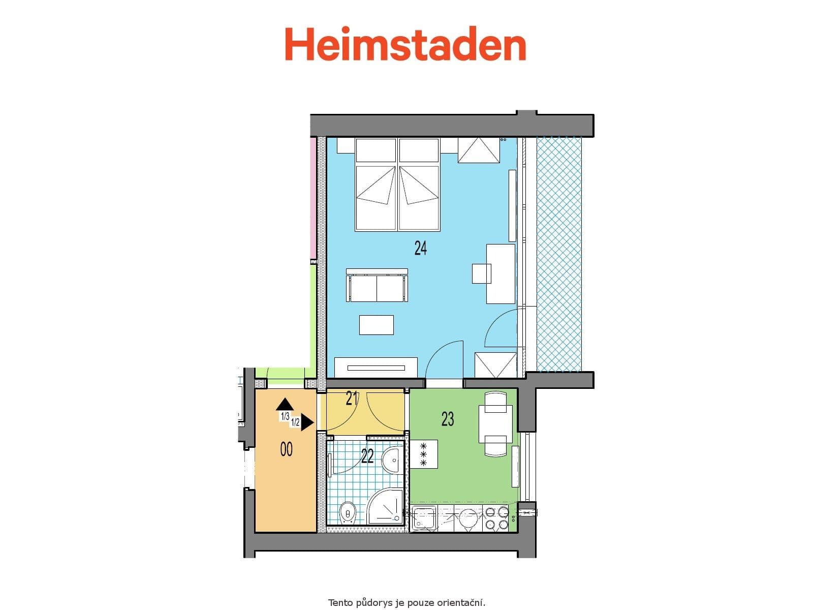 Pronájem bytu 1+1 27 m², U Svobodáren, Karviná, Moravskoslezský kraj Pronájem bytu 1+1 27 m², U Svobodáren, Karviná, Moravskoslezský kraj