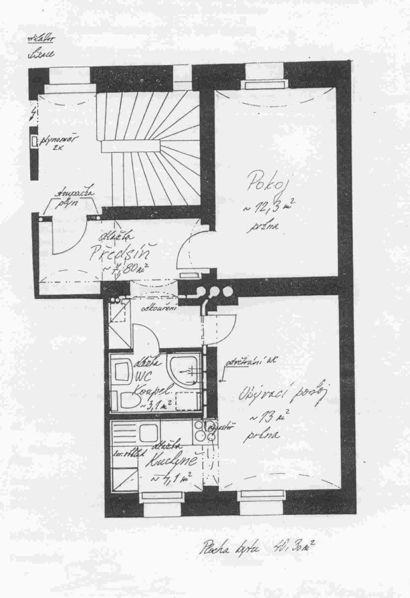 Pronájem bytu 2+kk 47 m², Roháčova, Praha, Praha Pronájem bytu 2+kk 47 m², Roháčova, Praha, Praha
