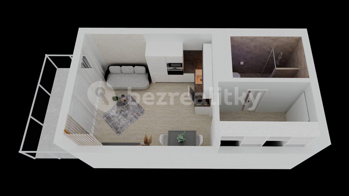 Prodej bytu 1+kk 24 m², Jínova, Lázně Bělohrad, Královéhradecký kraj