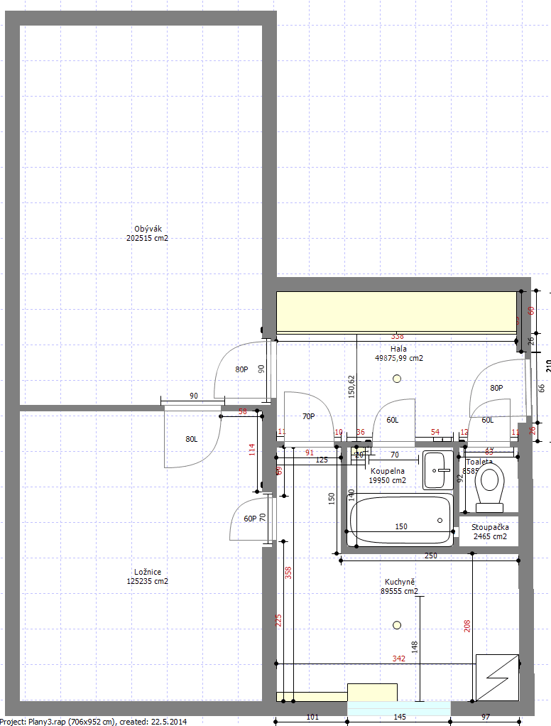 Pronájem bytu 2+1 55 m², Čílova, Praha, Praha Pronájem bytu 2+1 55 m², Čílova, Praha, Praha