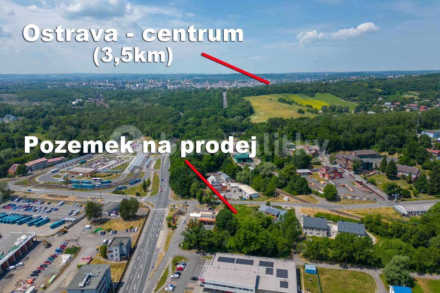 Prodej pozemku 603 m², Slívova, Ostrava, Moravskoslezský kraj