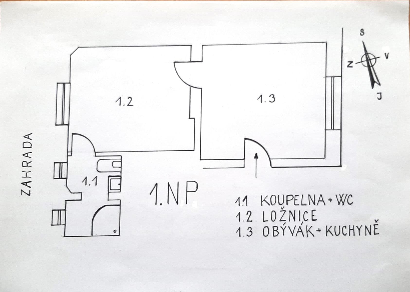 Pronájem bytu 2+kk 42 m², Na Pískách, Praha, Praha Pronájem bytu 2+kk 42 m², Na Pískách, Praha, Praha