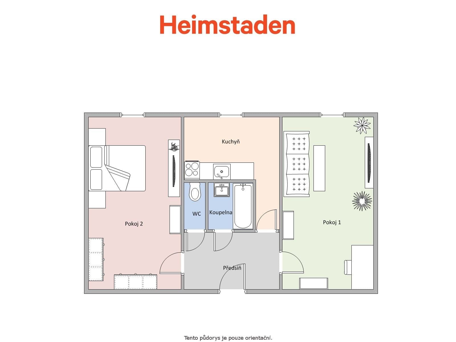 Pronájem bytu 2+1 52 m², Průkopnická, Ostrava, Moravskoslezský kraj Pronájem bytu 2+1 52 m², Průkopnická, Ostrava, Moravskoslezský kraj