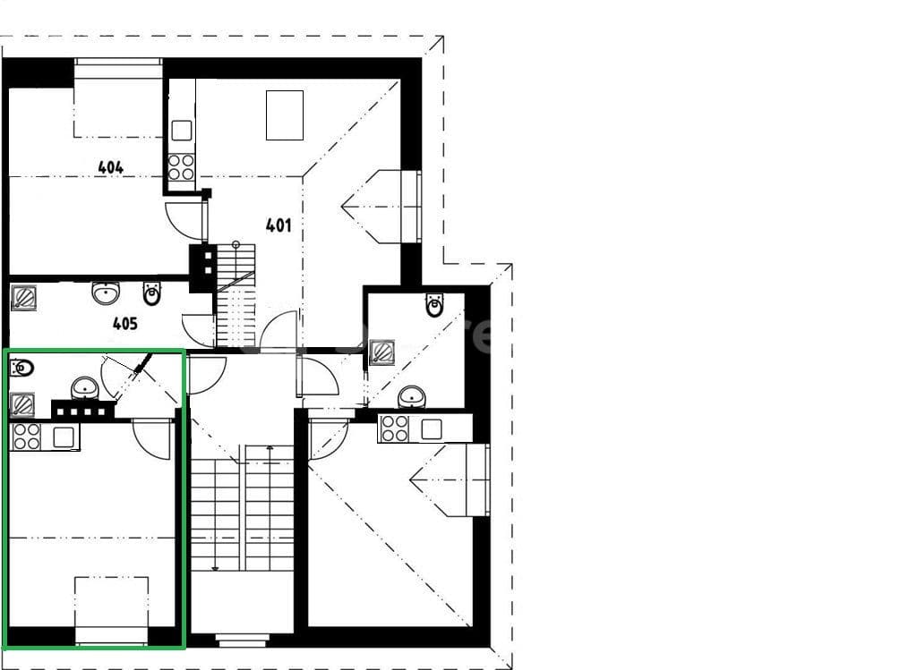 Pronájem bytu Garsoniéra 23 m², Přemyšlenská, Praha, Praha Pronájem bytu Garsoniéra 23 m², Přemyšlenská, Praha, Praha