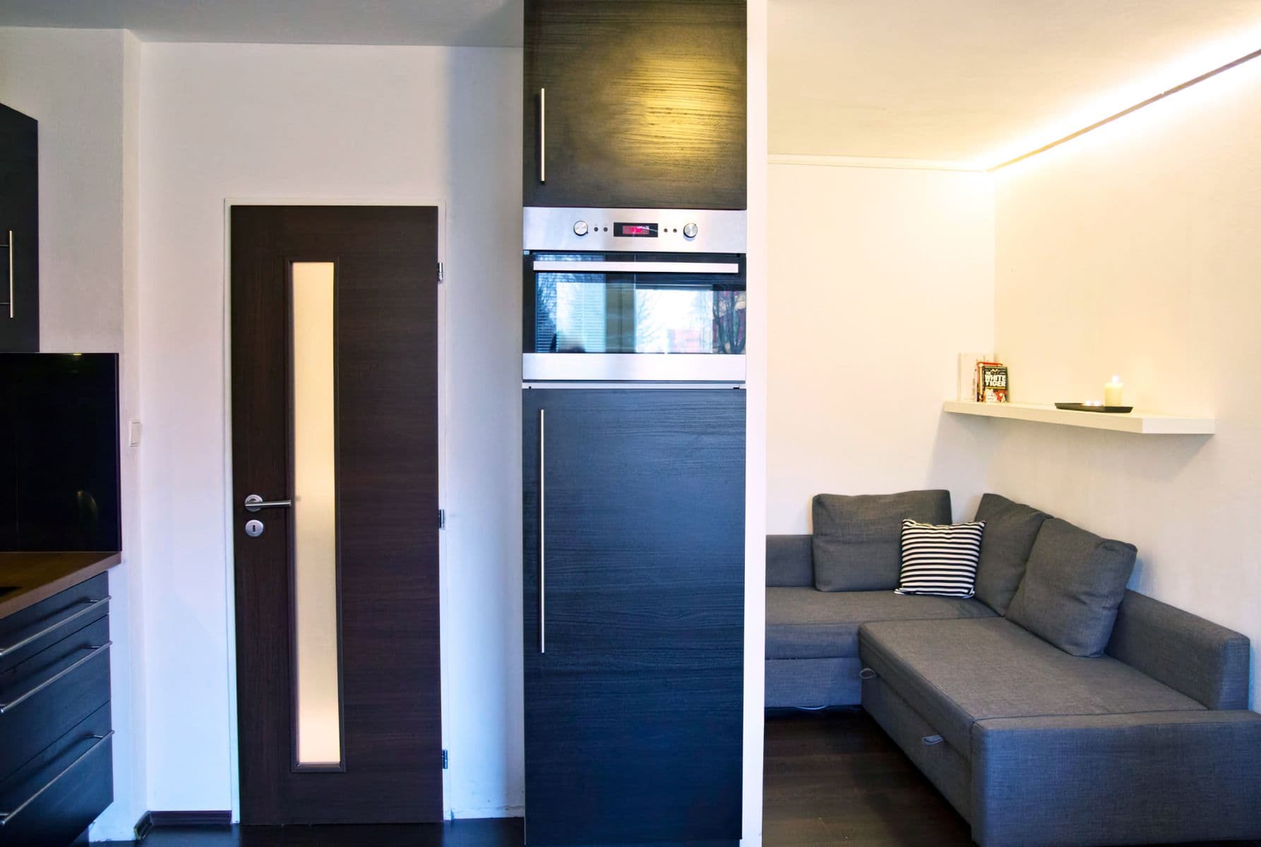 Pronájem bytu Garsoniéra 27 m², V Hůrkách, Praha, Praha Pronájem bytu Garsoniéra 27 m², V Hůrkách, Praha, Praha