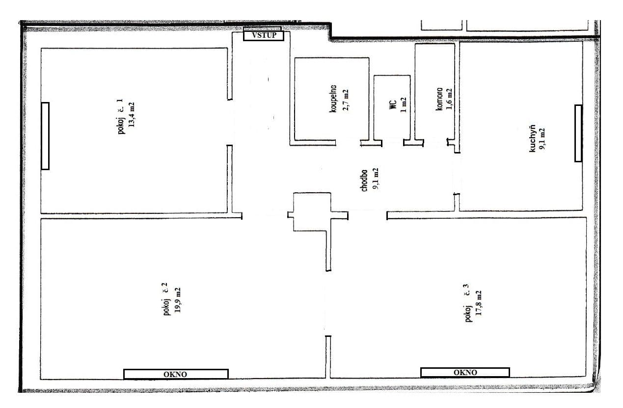 Pronájem bytu 3+1 75 m², Na Korábě, Praha, Praha Pronájem bytu 3+1 75 m², Na Korábě, Praha, Praha