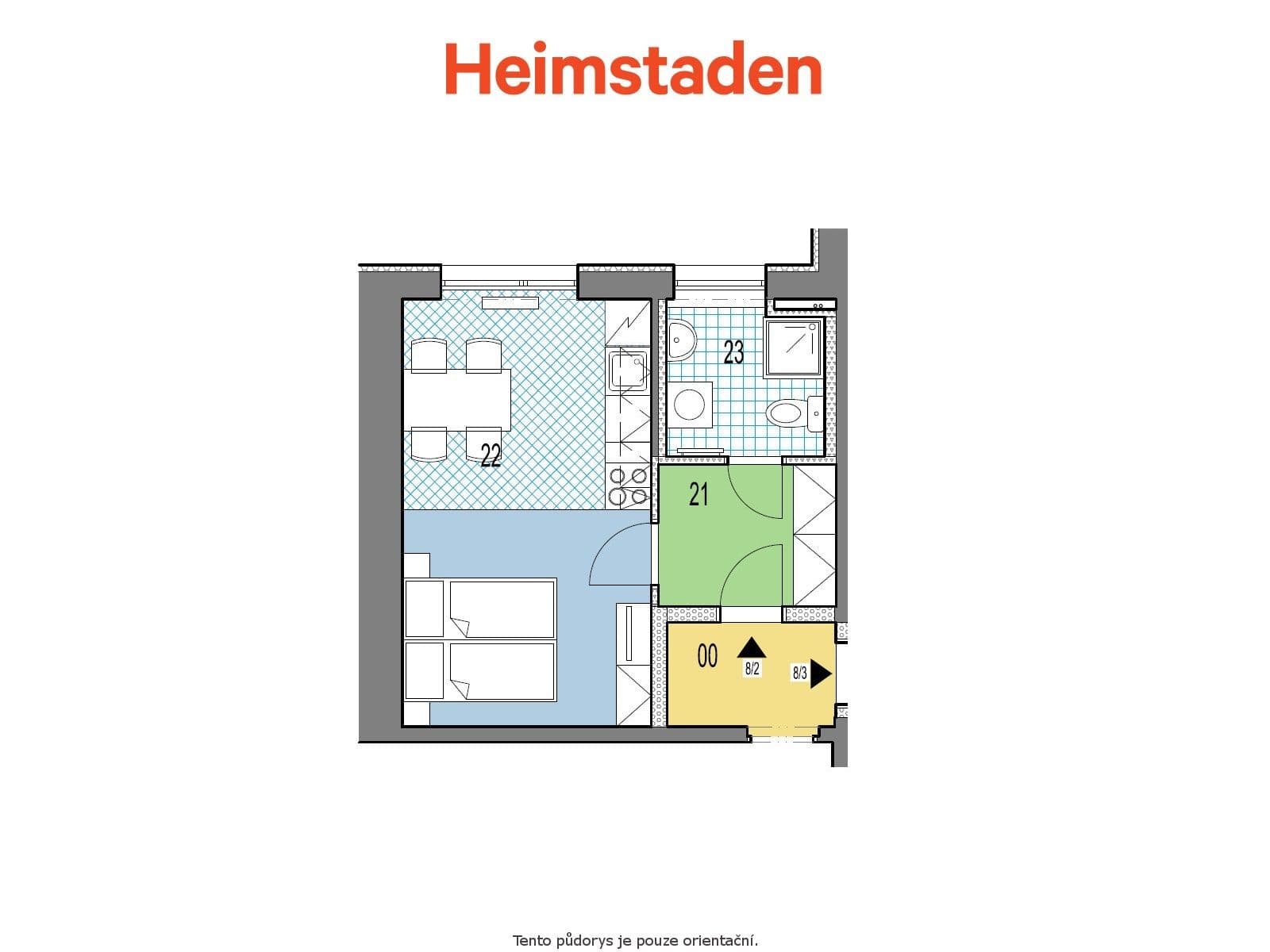 Pronájem bytu 1+kk 21 m², Nedbalova, Karviná, Moravskoslezský kraj Pronájem bytu 1+kk 21 m², Nedbalova, Karviná, Moravskoslezský kraj