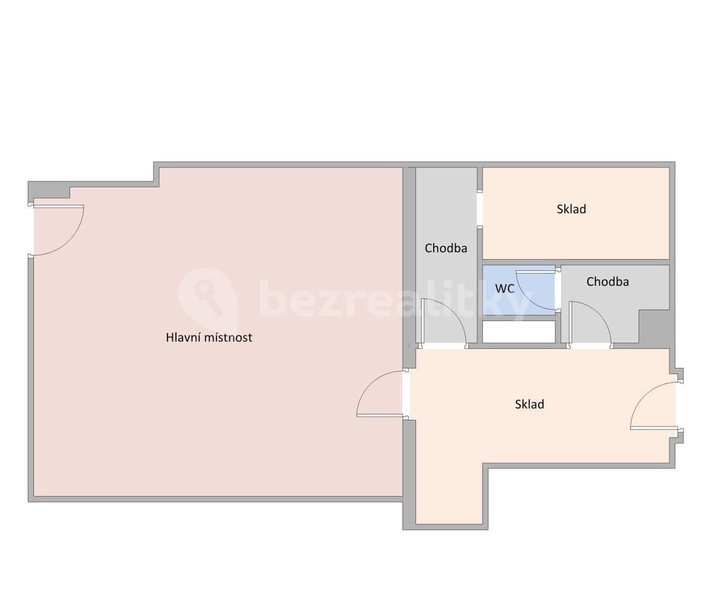 Pronájem nebytového prostoru 71 m², Hlavní třída, Havířov, Moravskoslezský kraj