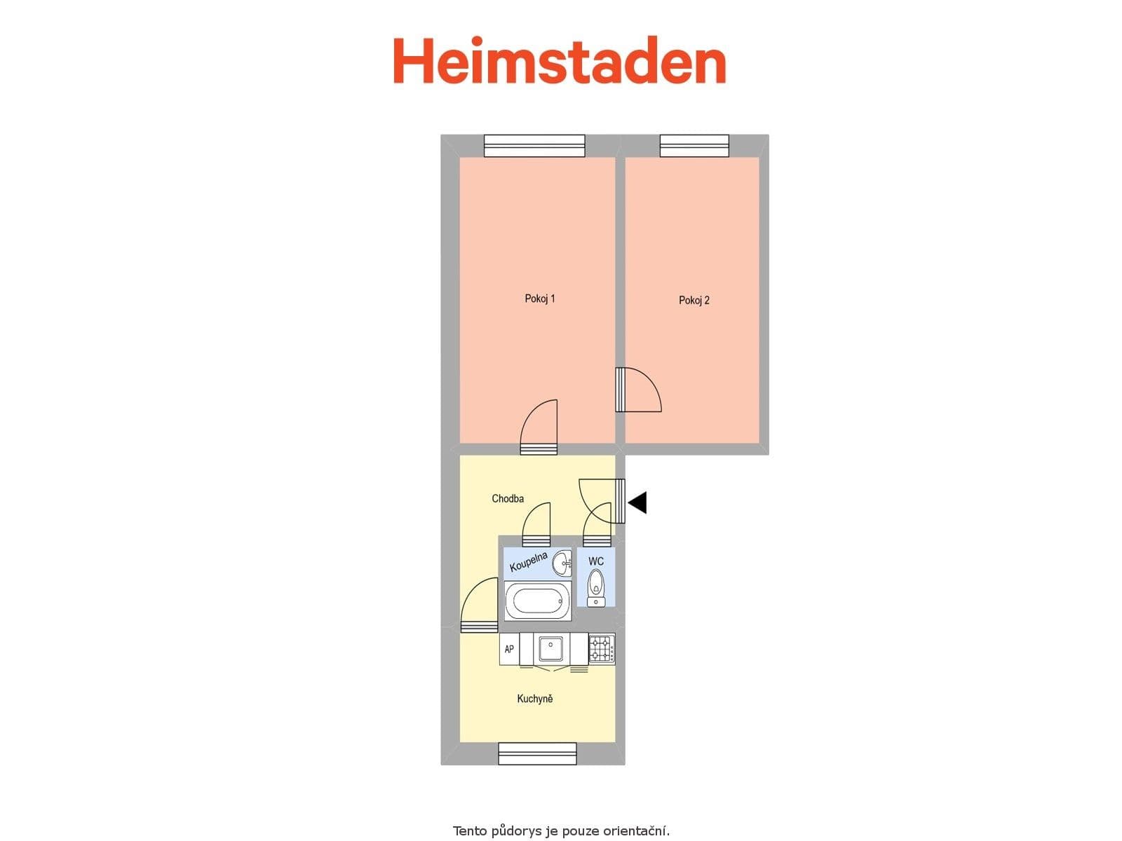 Pronájem bytu 2+1 49 m², Bělská, Paskov, Moravskoslezský kraj Pronájem bytu 2+1 49 m², Bělská, Paskov, Moravskoslezský kraj