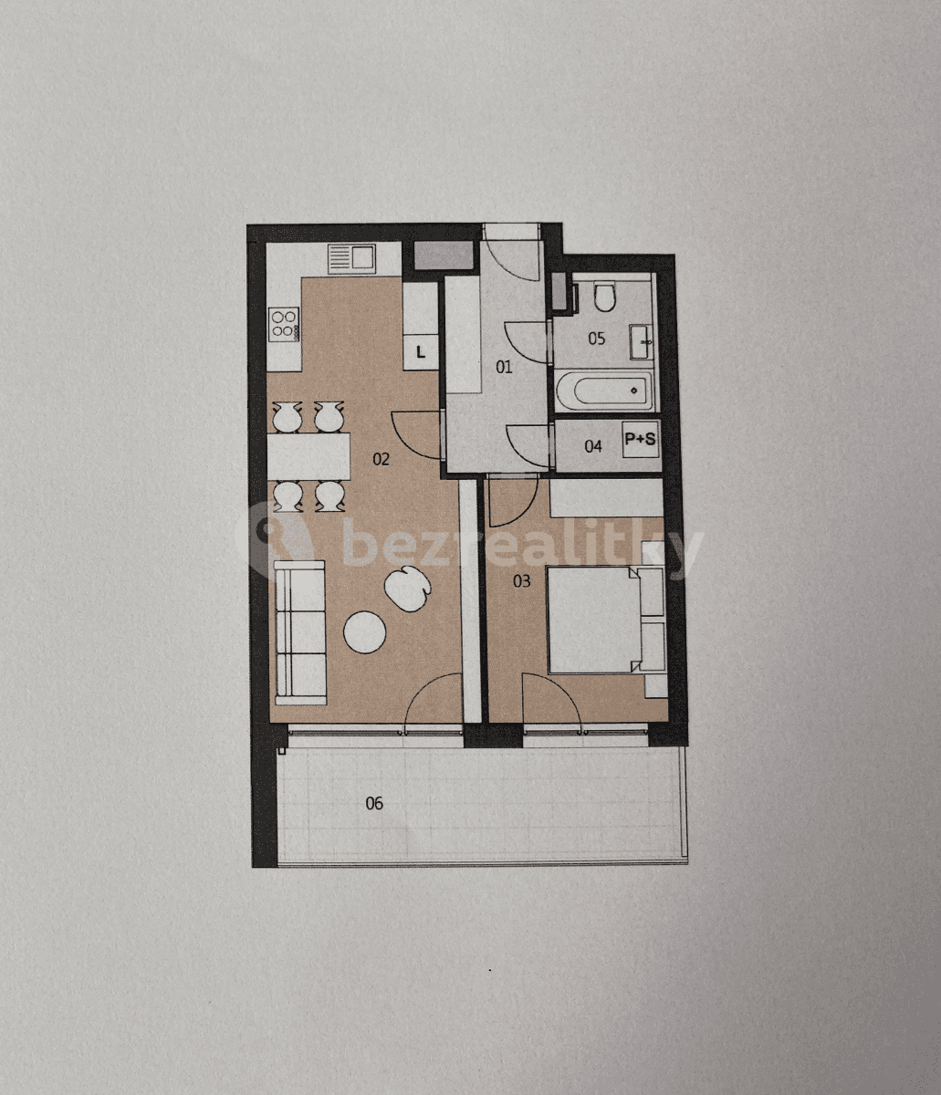 Pronájem bytu 2+kk 54 m², U Plynárny, Praha, Praha Pronájem bytu 2+kk 54 m², U Plynárny, Praha, Praha
