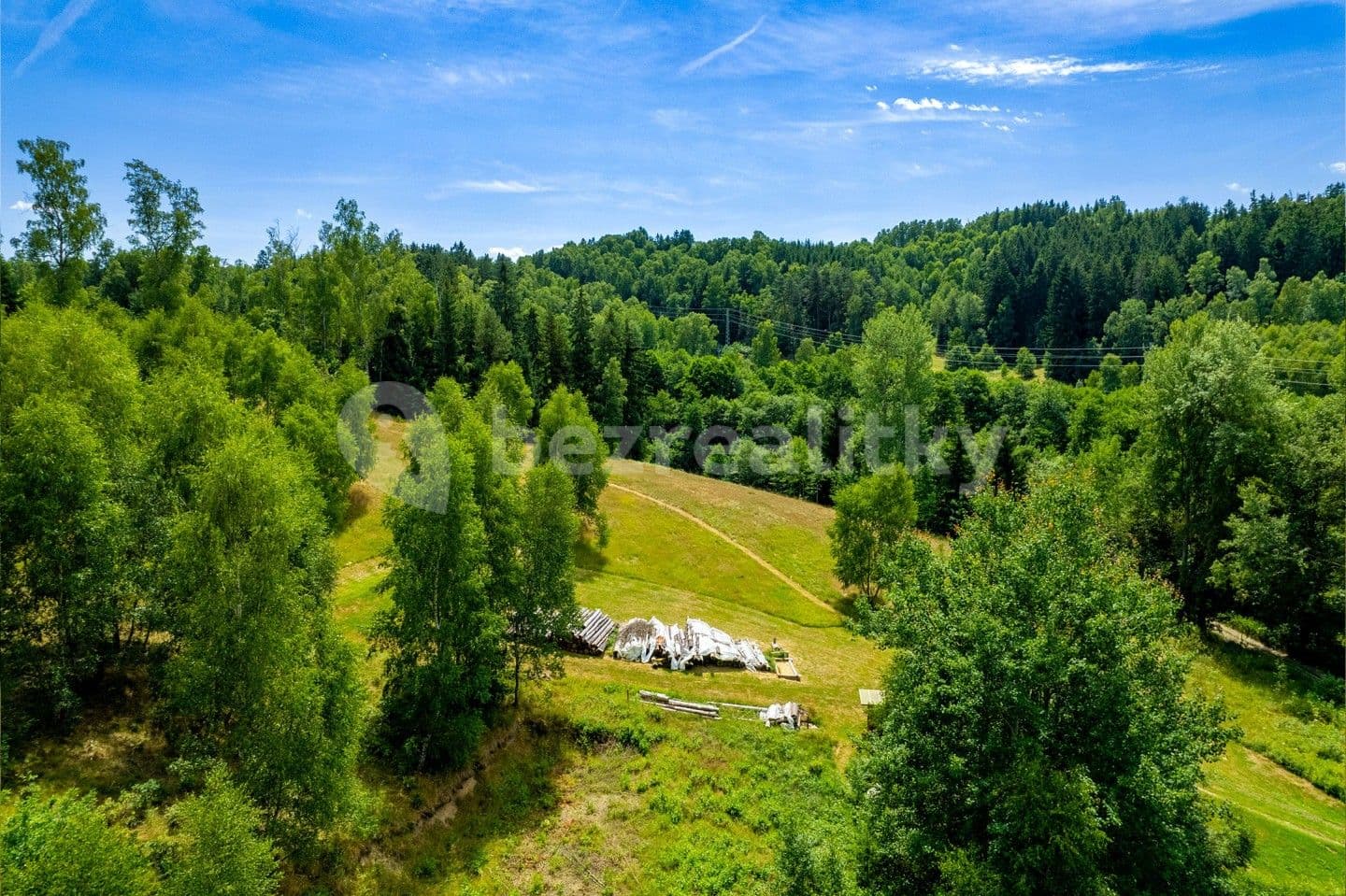 Prodej pozemku 7.756 m², Dlouhý Most, Liberecký kraj