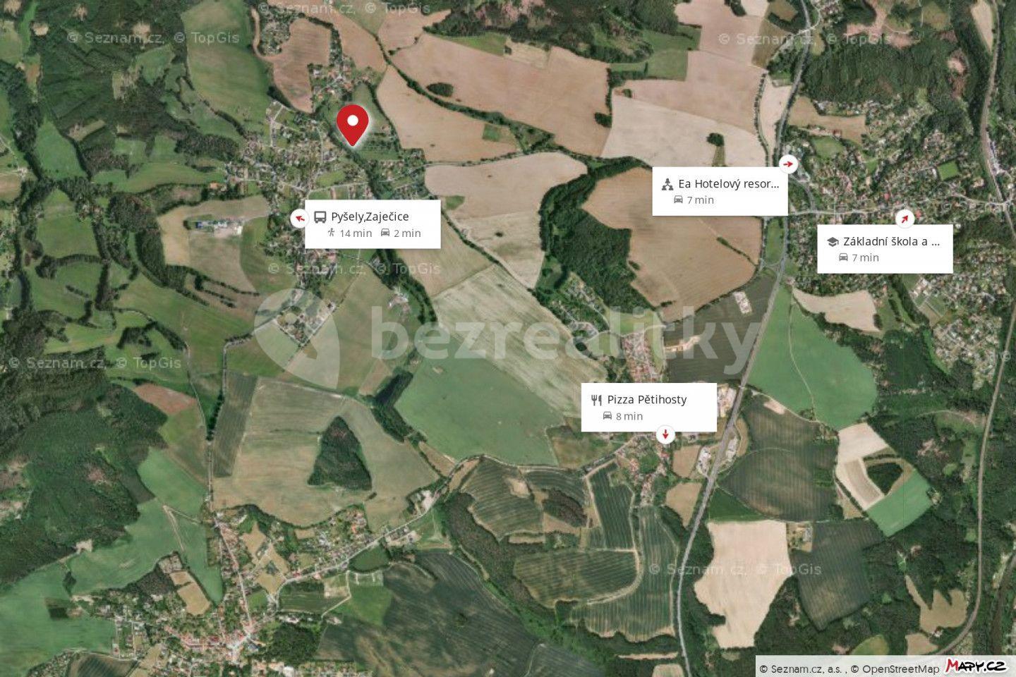 Prodej pozemku 3.041 m², Pyšely, Středočeský kraj