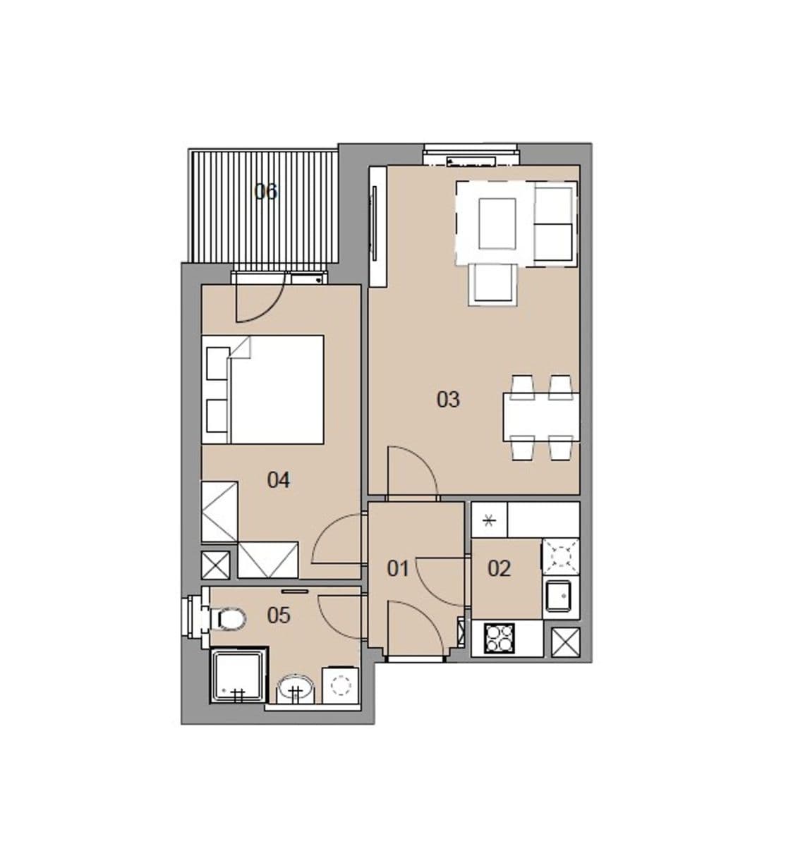 Pronájem bytu 2+1 46 m², Magisterská, Plzeň, Plzeňský kraj Pronájem bytu 2+1 46 m², Magisterská, Plzeň, Plzeňský kraj