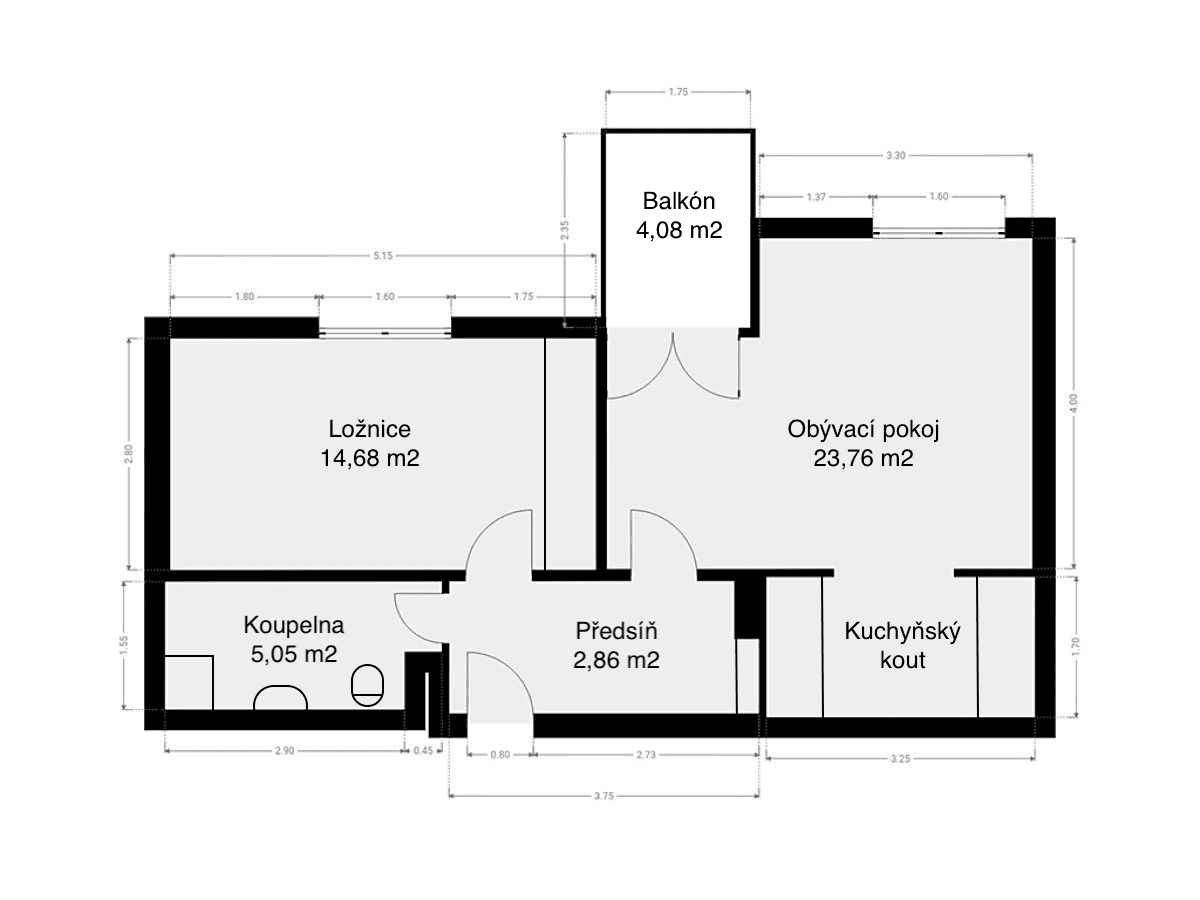 Prodej bytu 2+kk 50 m², Tavolníková, Praha, Praha Prodej bytu 2+kk 50 m², Tavolníková, Praha, Praha