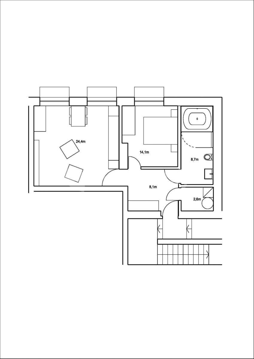 Pronájem bytu 2+kk 55 m², Českomalínská, Praha, Praha