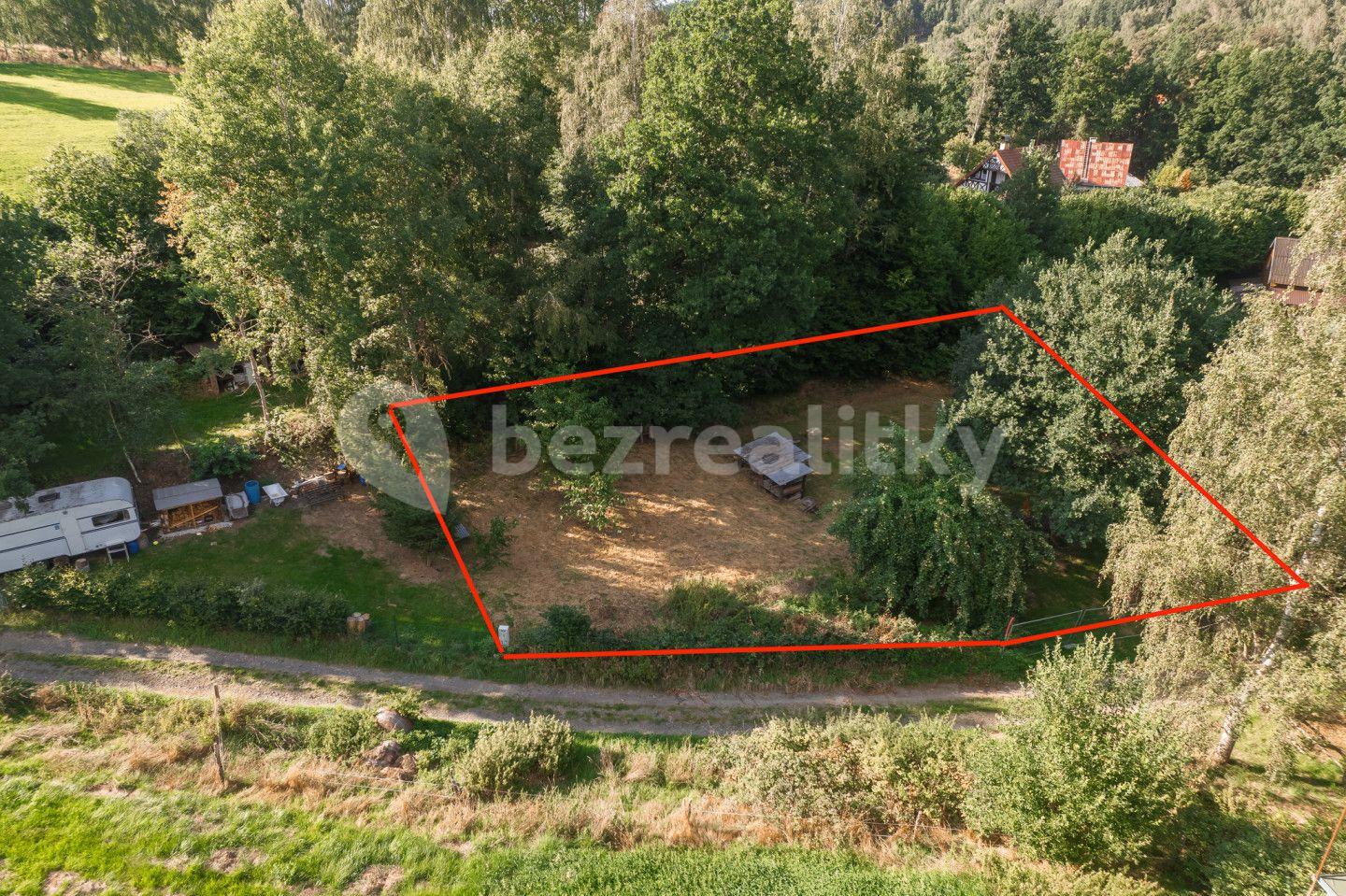 Prodej pozemku 1.037 m², Dolní Žandov, Karlovarský kraj
