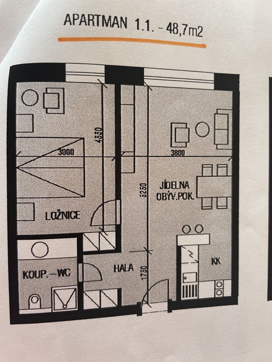 Prodej bytu 2+kk 49 m², Rokytnice nad Jizerou, Liberecký kraj Prodej bytu 2+kk 49 m², Rokytnice nad Jizerou, Liberecký kraj