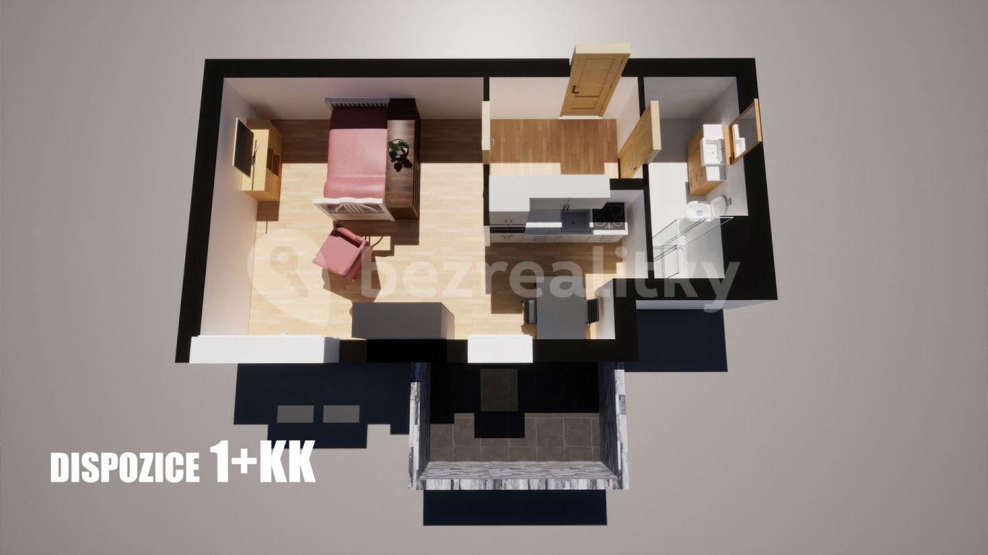 Prodej bytu 1+kk 32 m², Lovosice, Ústecký kraj