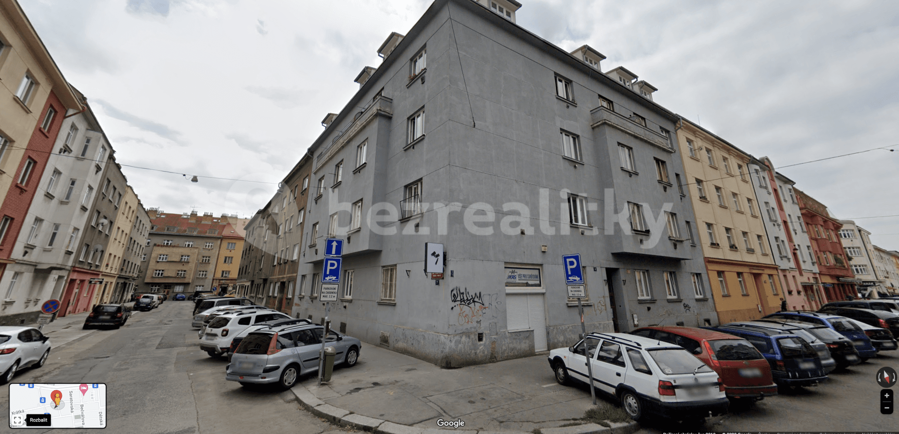 Pronájem bytu 1+kk 27 m², Kralická, Praha, Praha Pronájem bytu 1+kk 27 m², Kralická, Praha, Praha