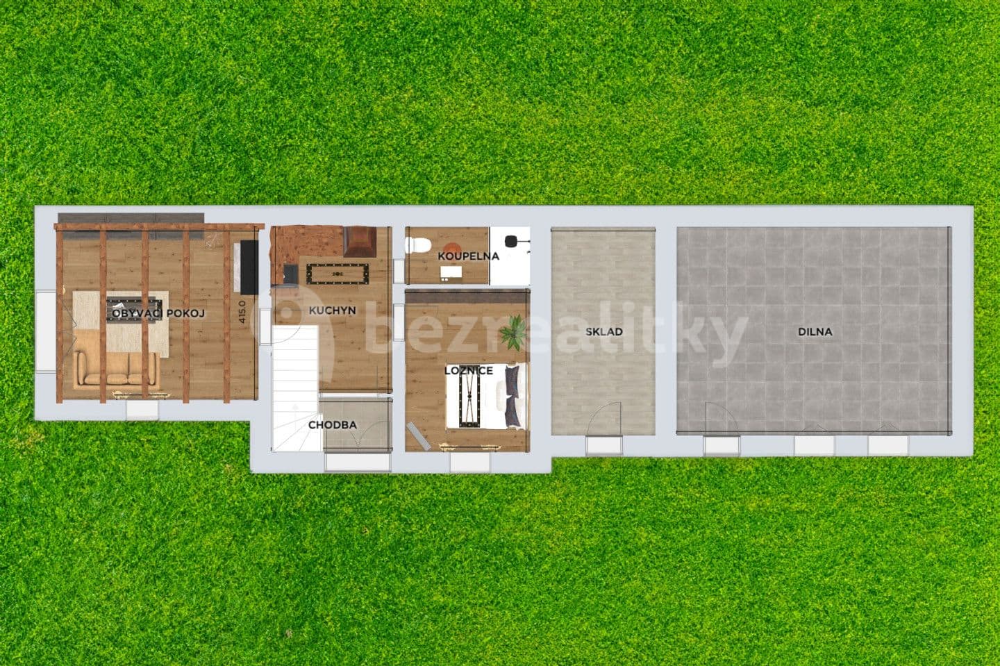Prodej domu 120 m², pozemek 1.105 m², Velké Všelisy, Středočeský kraj